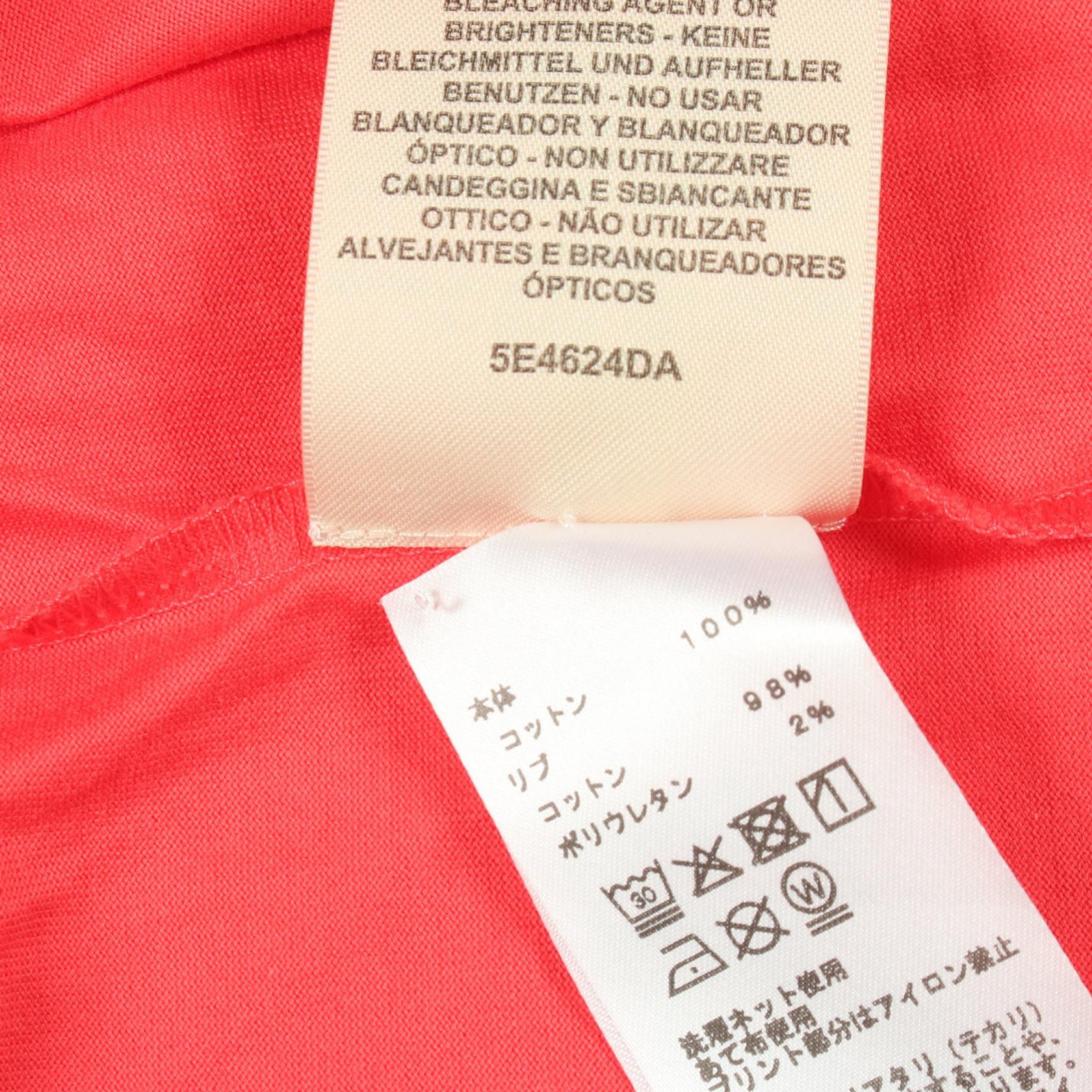 エルメス Cartouche Leclere コットン半袖Tシャツ