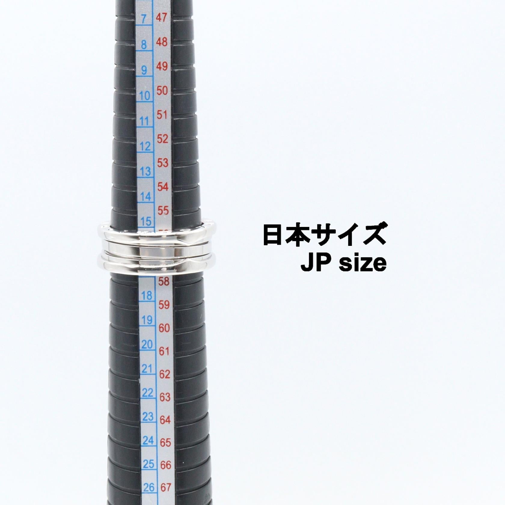 ブルガリ ビーゼロワン K18WG リング 16号