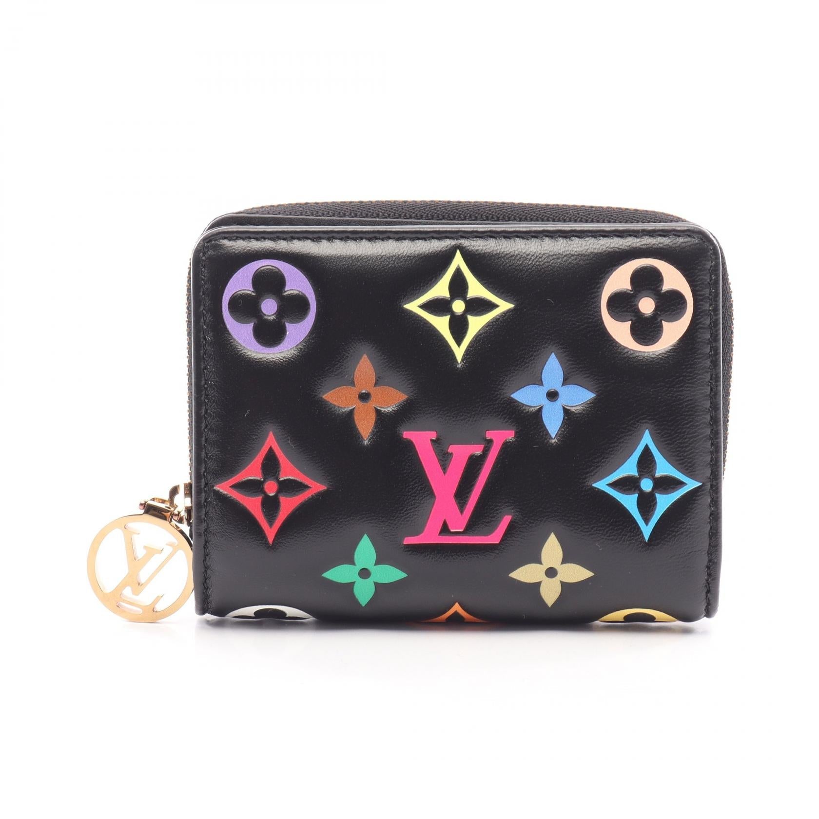 ルイヴィトン LV × TM ポルトフォイユルー レザー財布