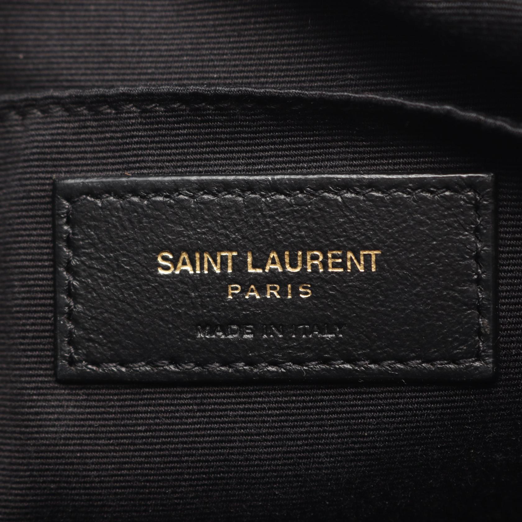 イヴサンローラン LOU モノグラム レザー ショルダーバッグ