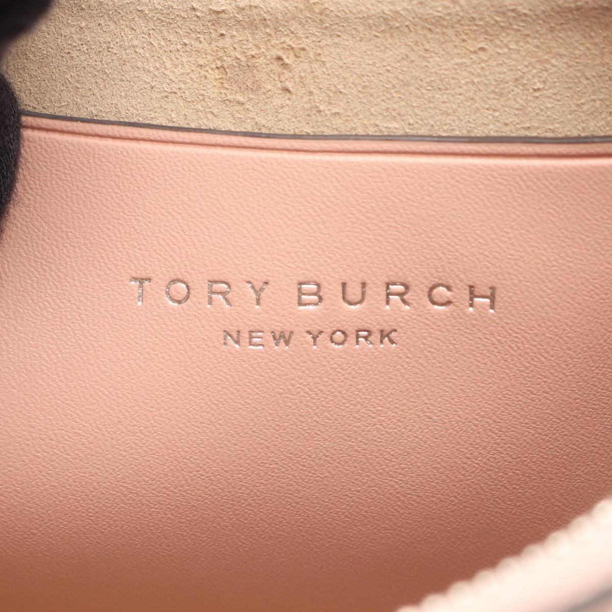 トリーバーチ THEA EMBOSSED レザーショルダーバッグ
