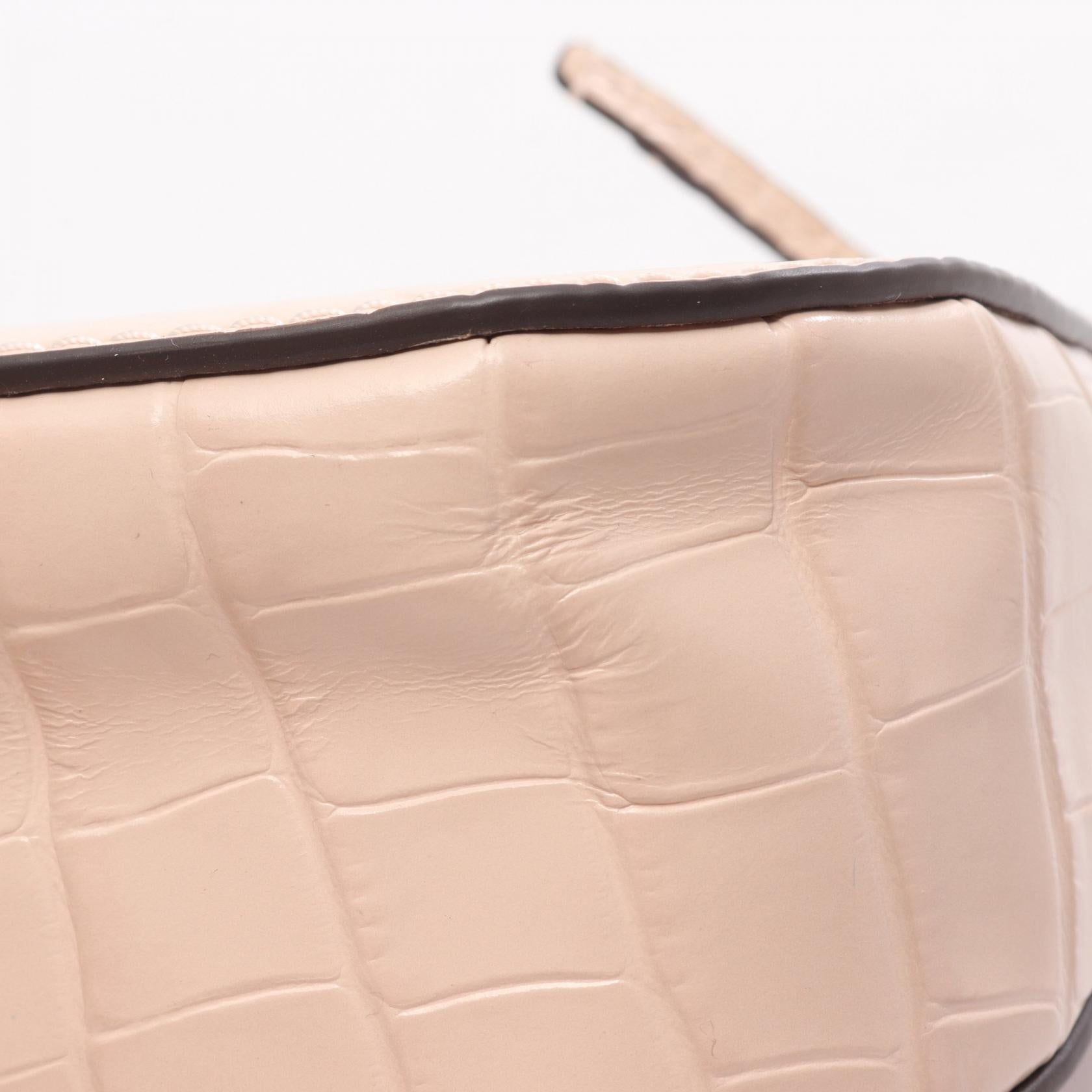 トリーバーチ THEA EMBOSSED レザーショルダーバッグ