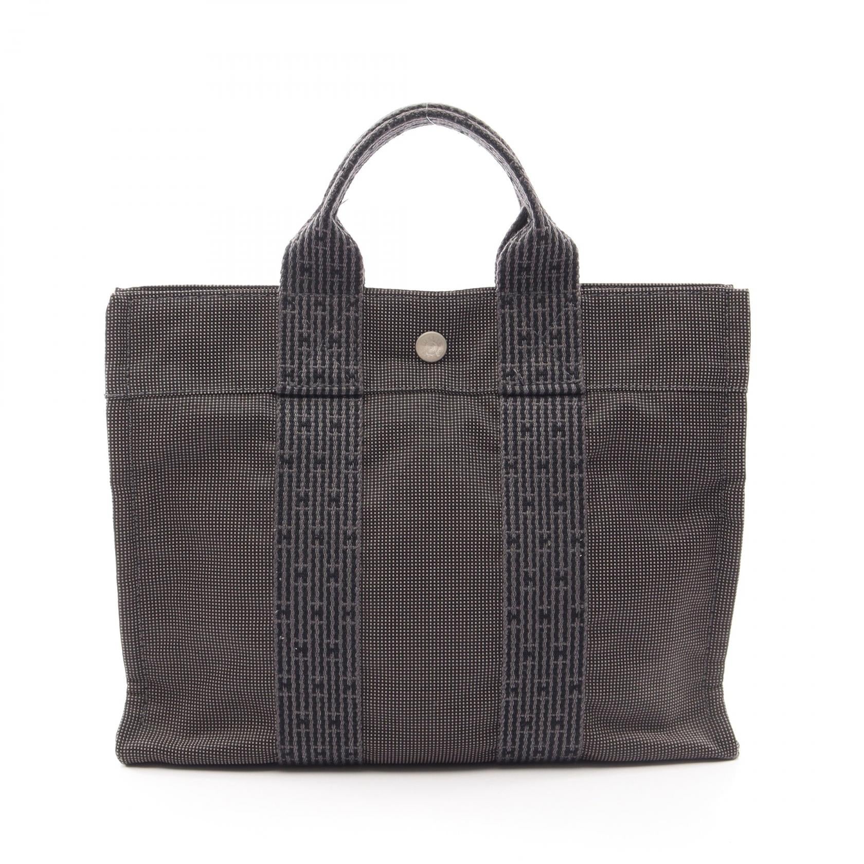 エルメス エールラインPM キャンバス トートバッグ
