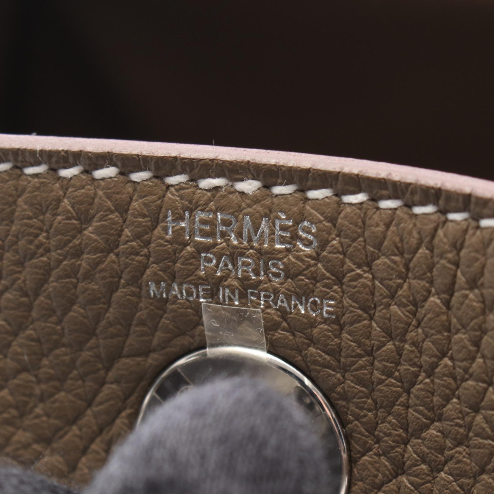 エルメス リンディミニ レザー ショルダーバッグ