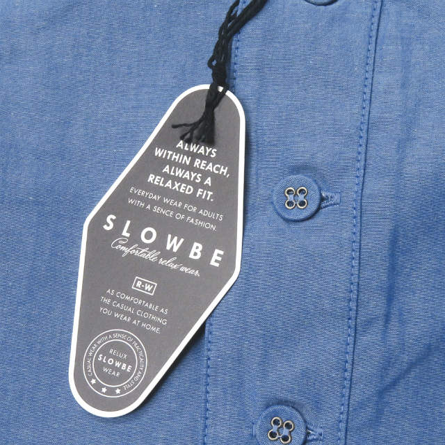 SLOWBE S/S スリープ シャツ コットン シャツ