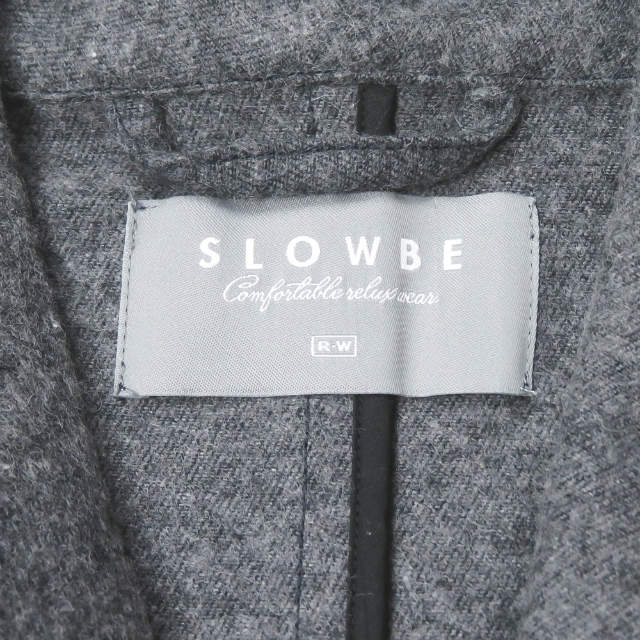 SLOWBE ルーム コート AW RM-2001 ブラック