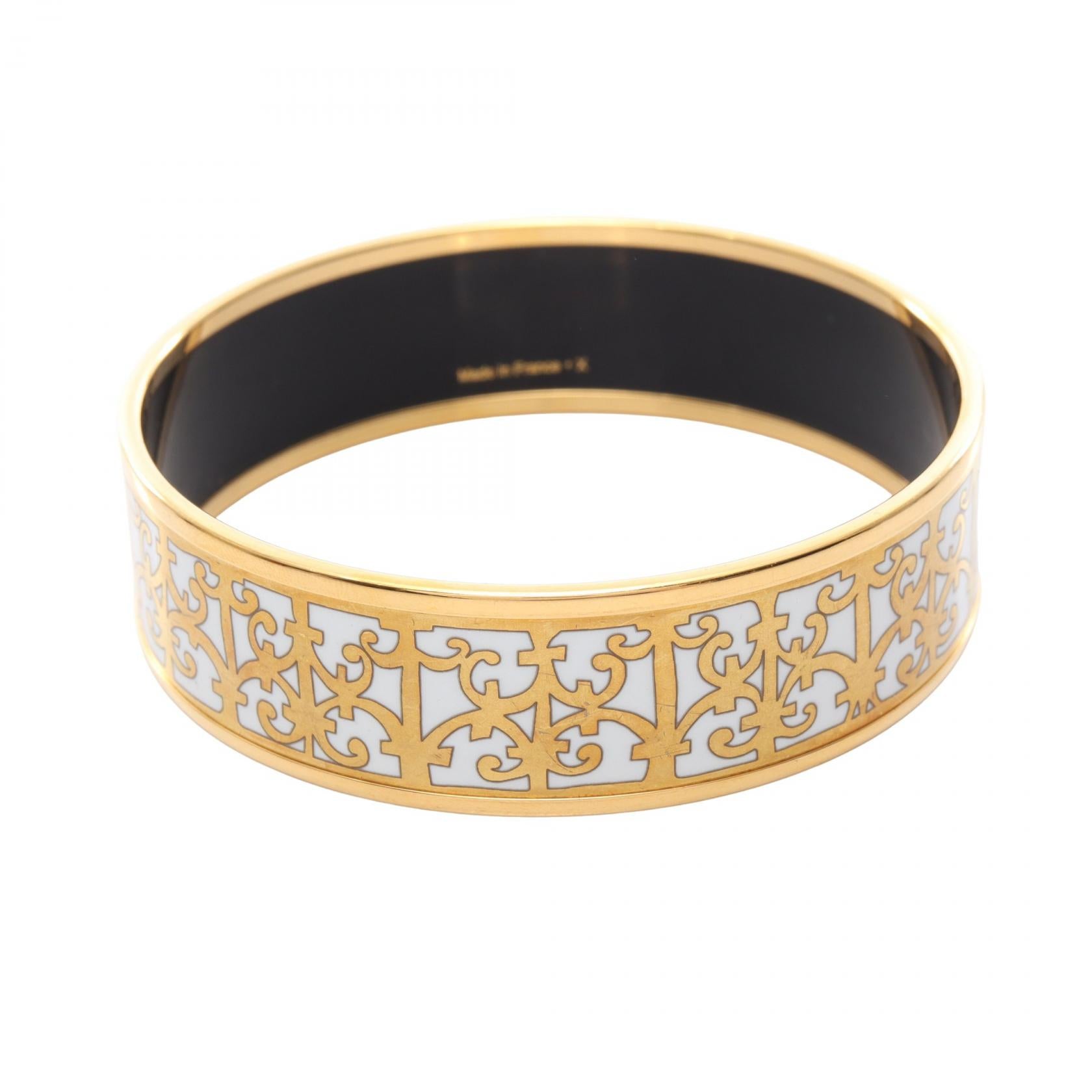 エルメス エマイユ GM バングル