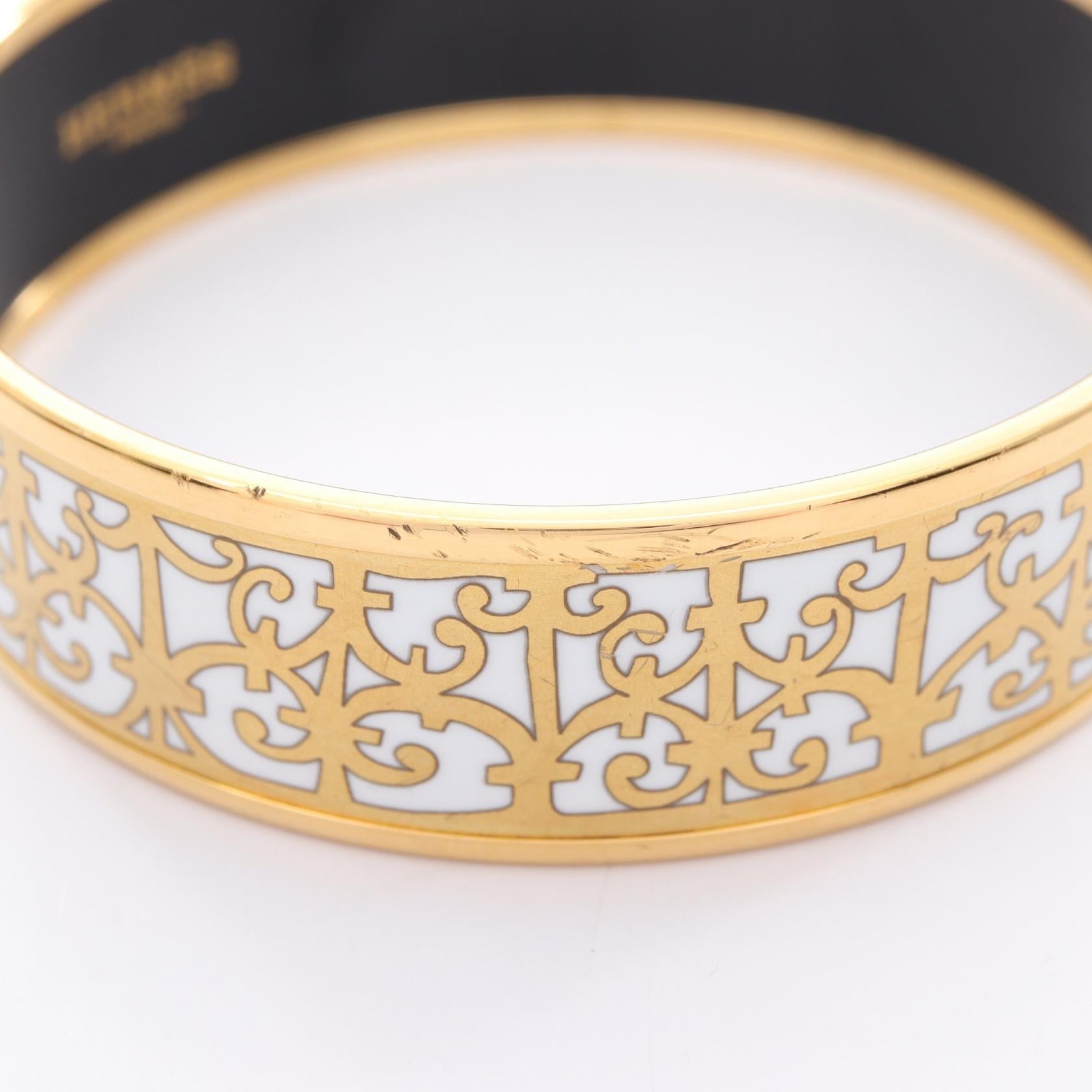 エルメス エマイユ GM バングル