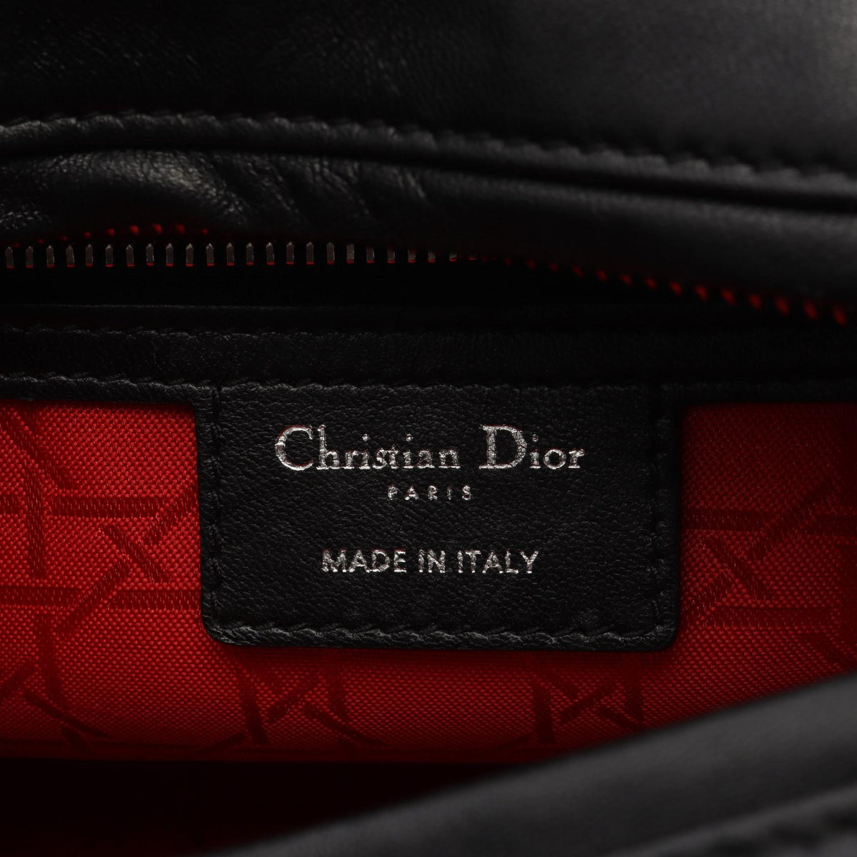 ディオール LADY DIOR レザー2wayハンドバッグ