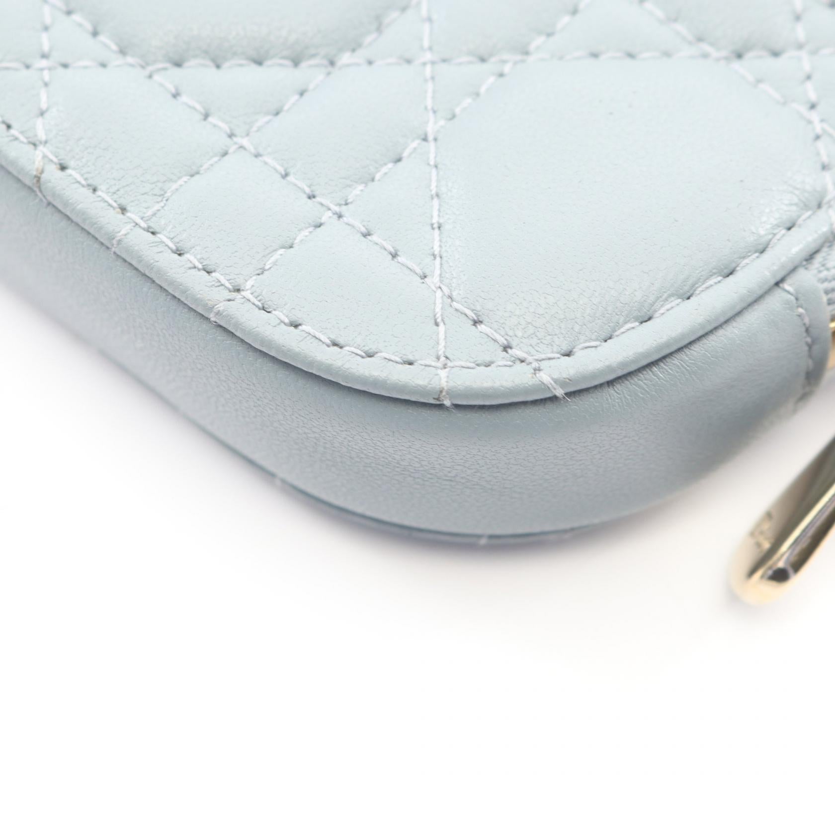 ディオール LADY DIOR フォンホルダー レザー 2wayバッグ