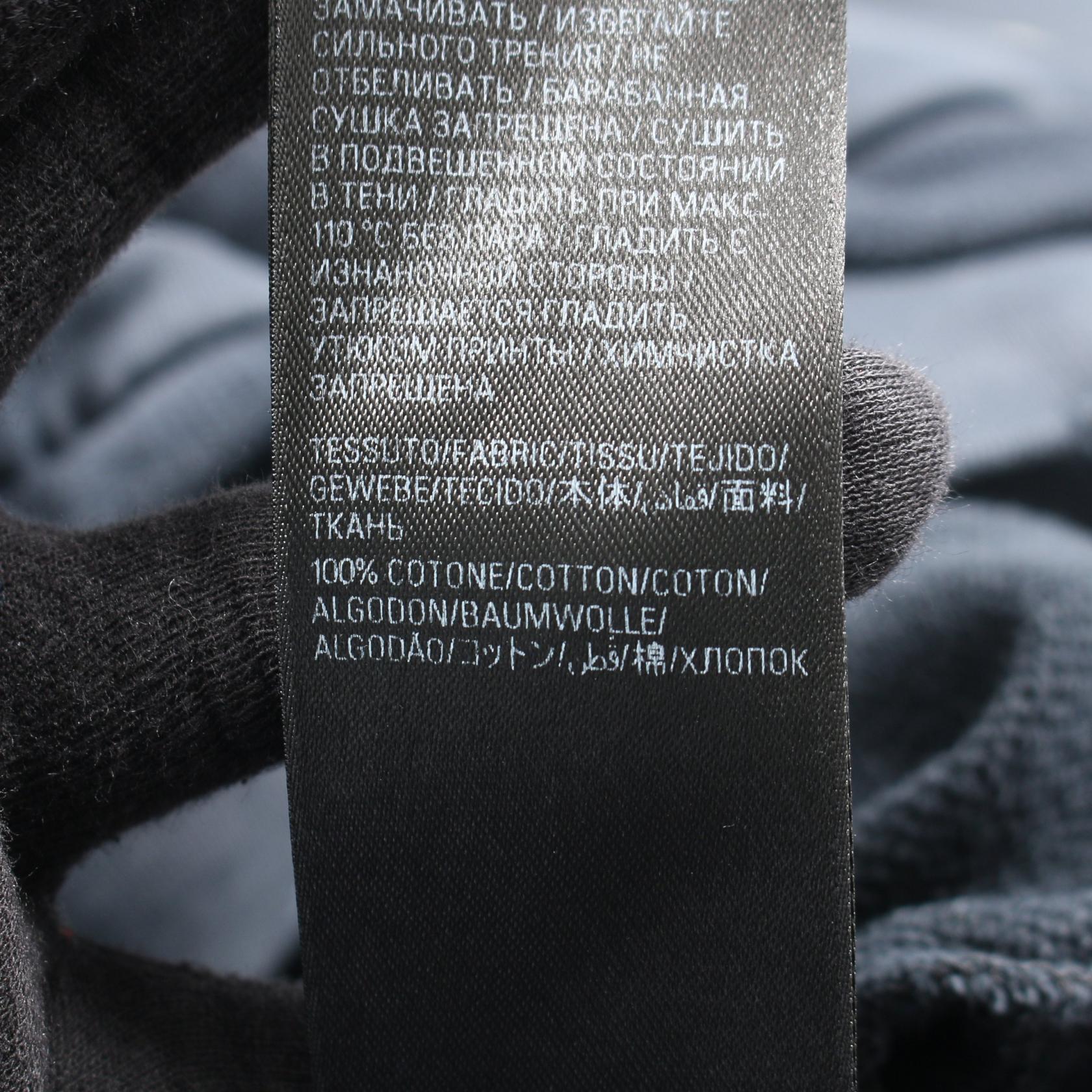 バレンシアガ TAPE TYPE RIPPED POCKET HOODIE コットンパーカー