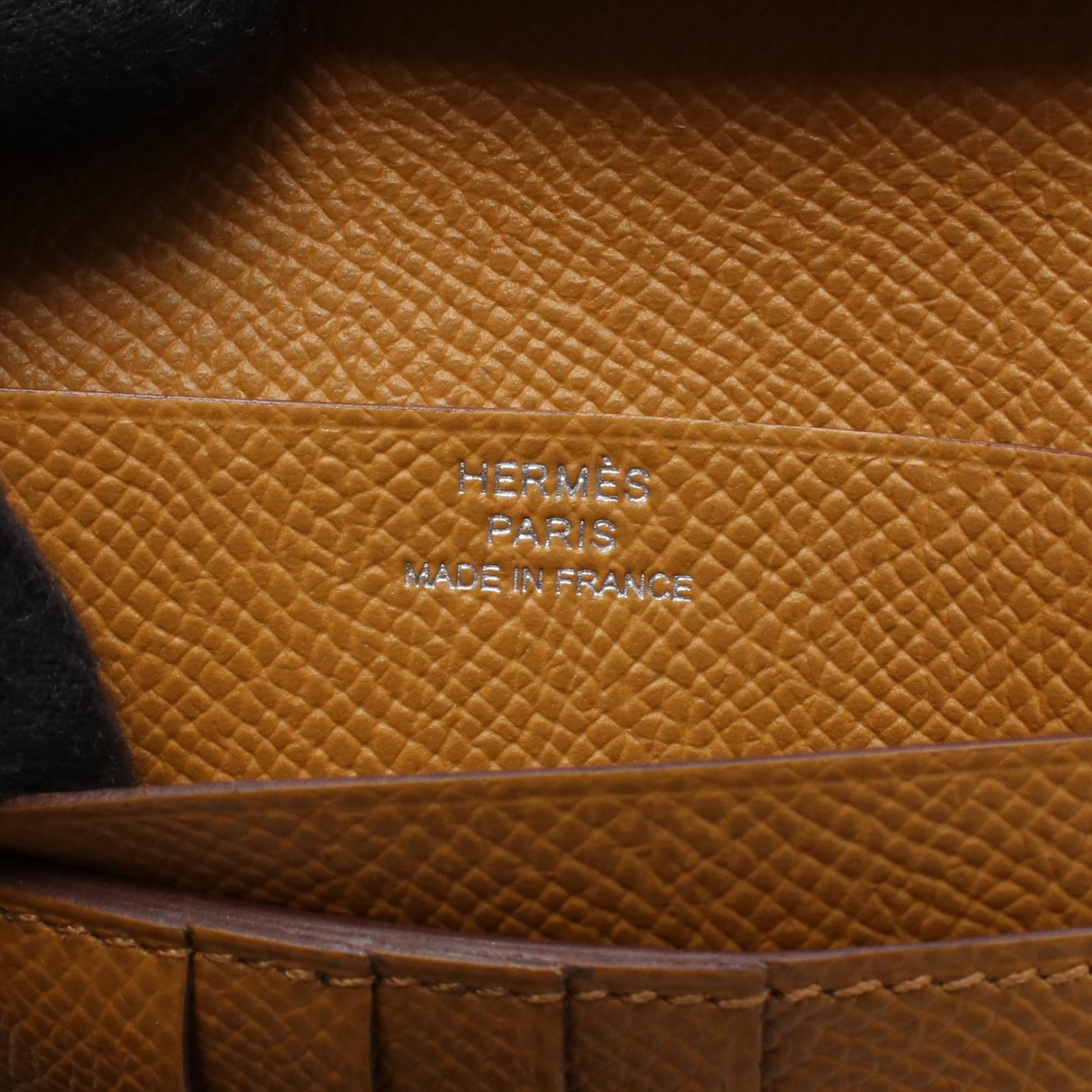 エルメス ベアンコンパクト ヴォーエプソン 二つ折り財布