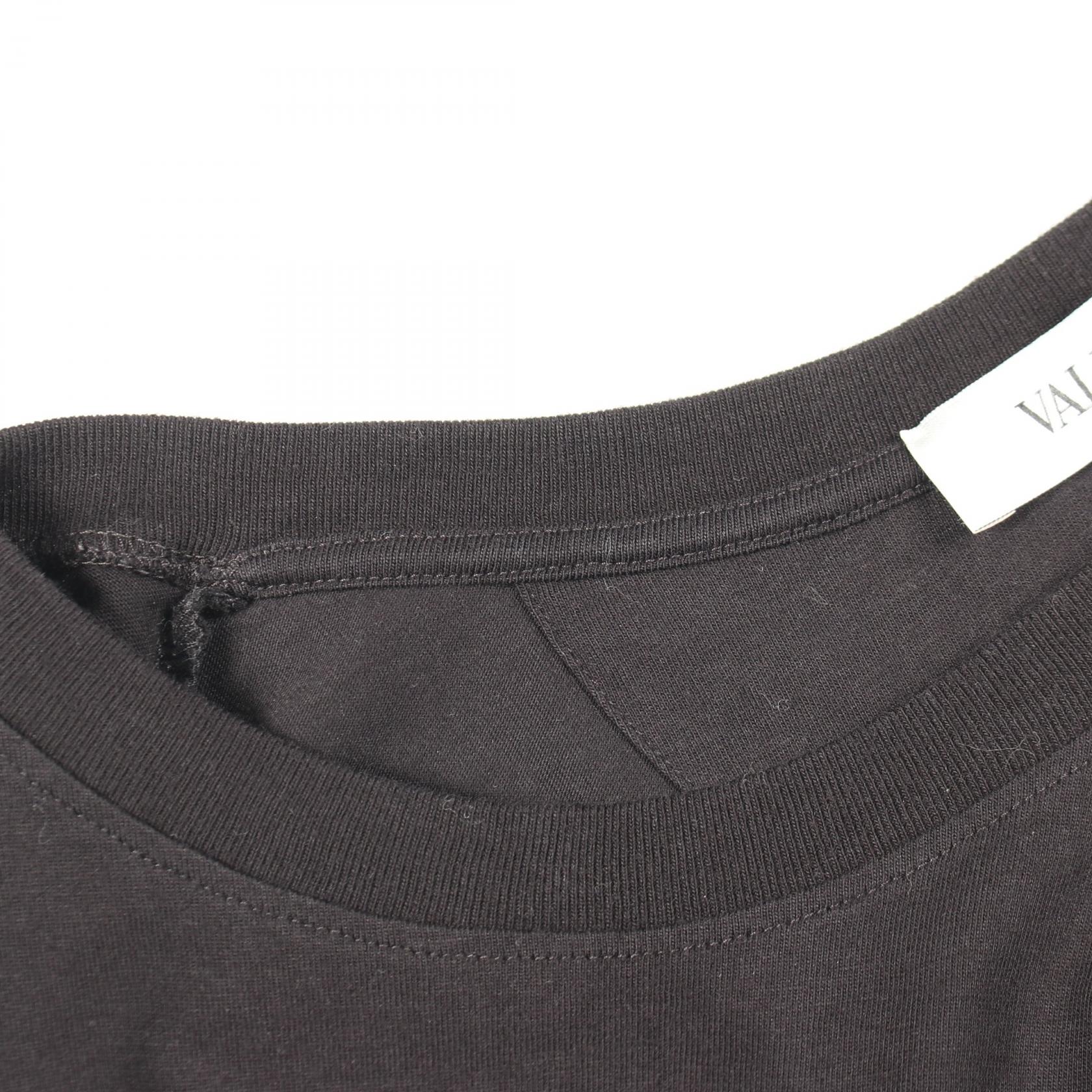 ヴァレンティノ VLTNロゴプリント コットンTシャツ