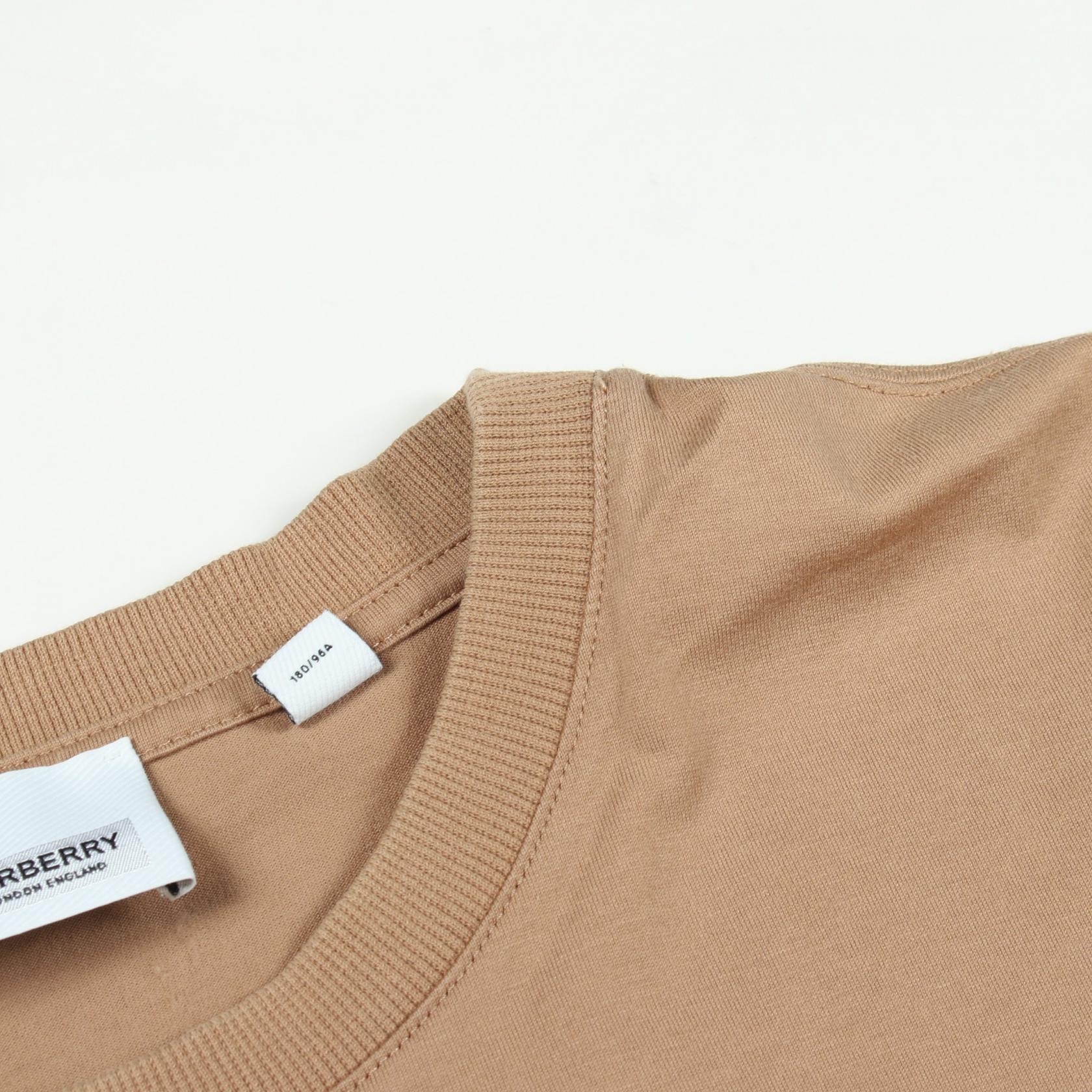 バーバリー コットン半袖Tシャツ