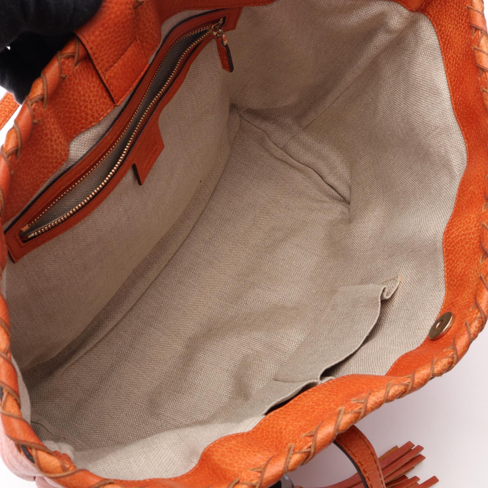 グッチ レザートートバッグ