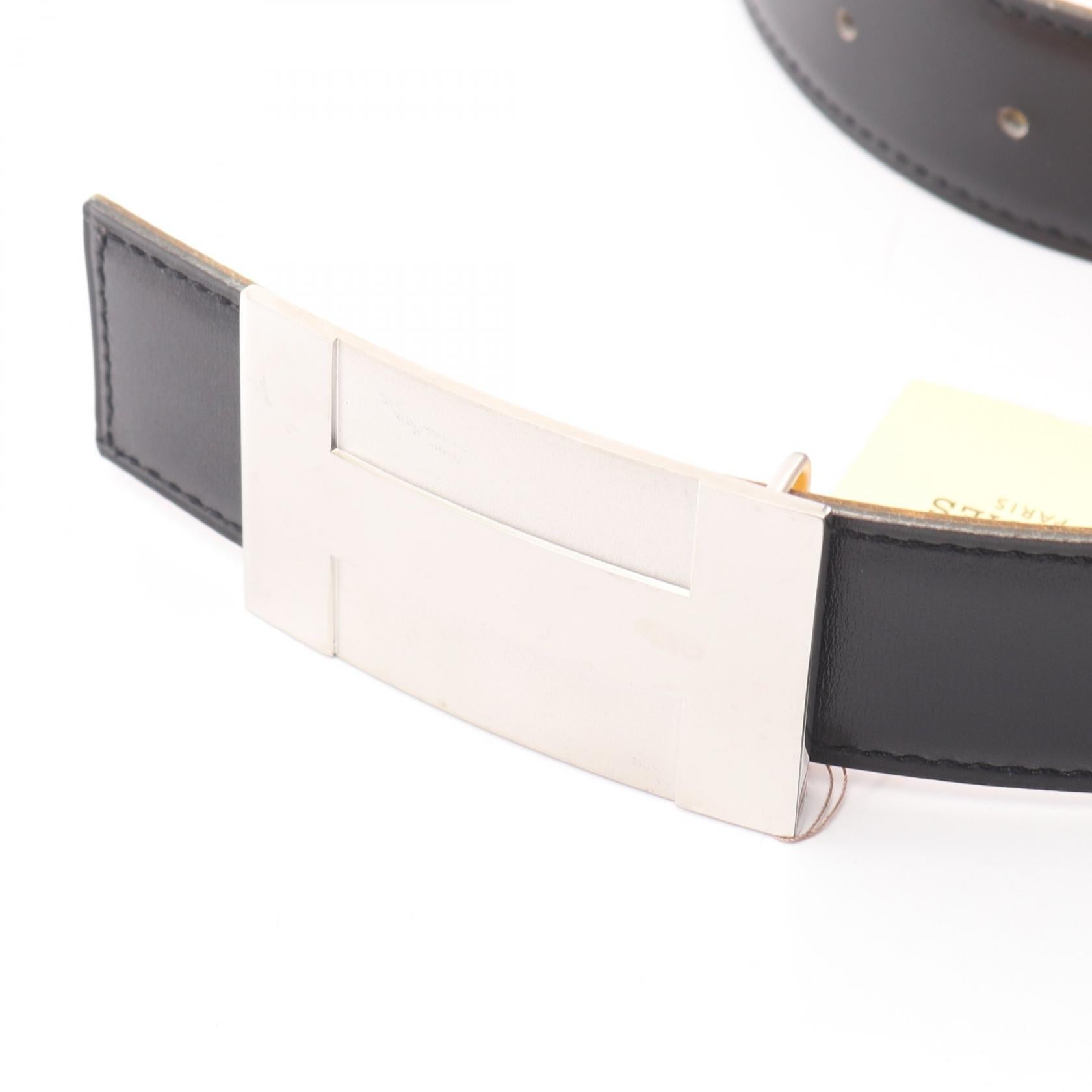 エルメス Hプレートリバーシブルレザーベルト
