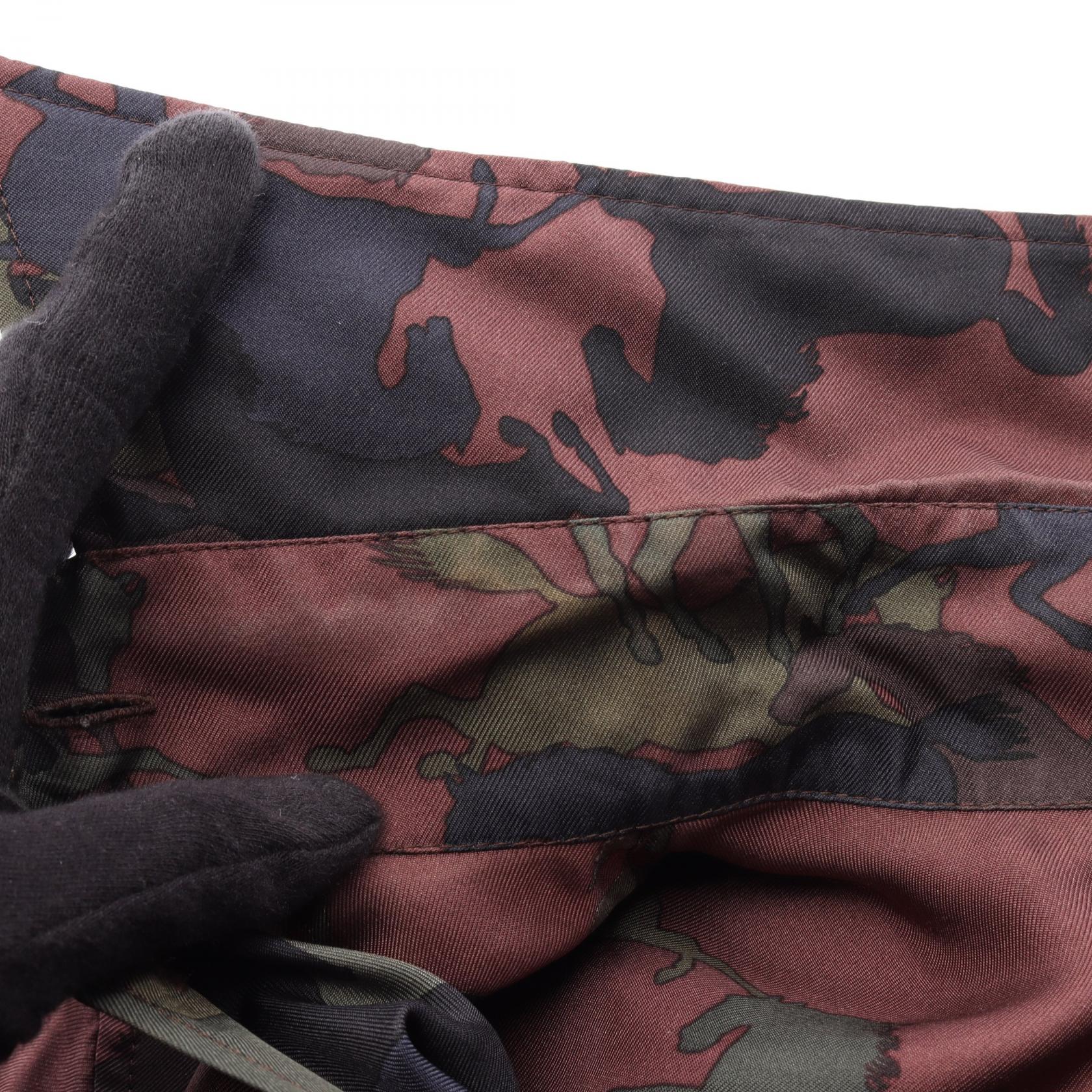 エルメス 馬柄シルクトップス