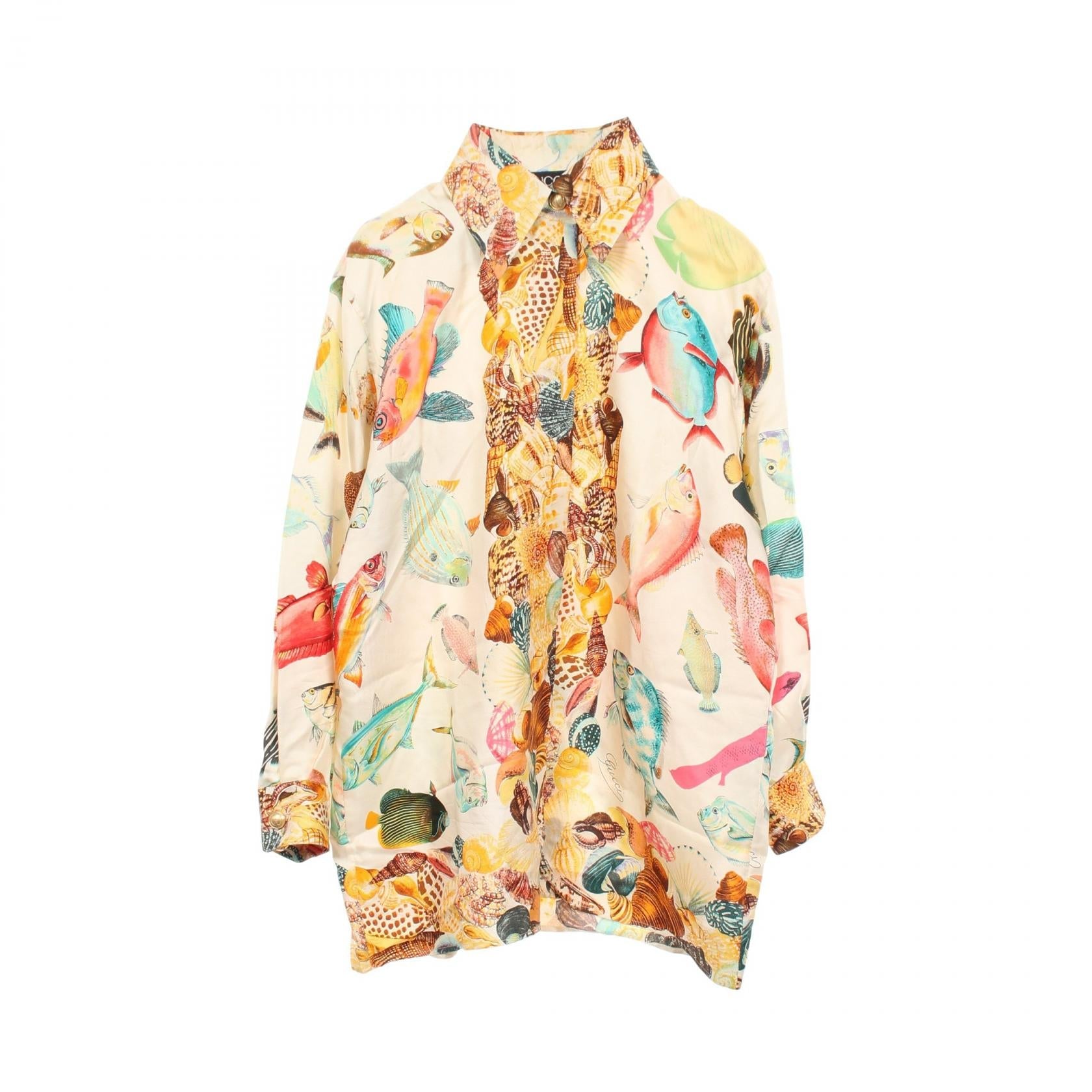 グッチ シルクトップス