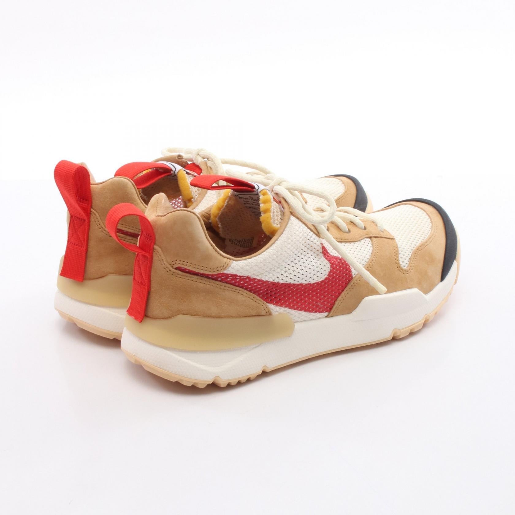 ナイキ Tom Sachs Craft Mars Yard 3.0 レザーメッシュスニーカー