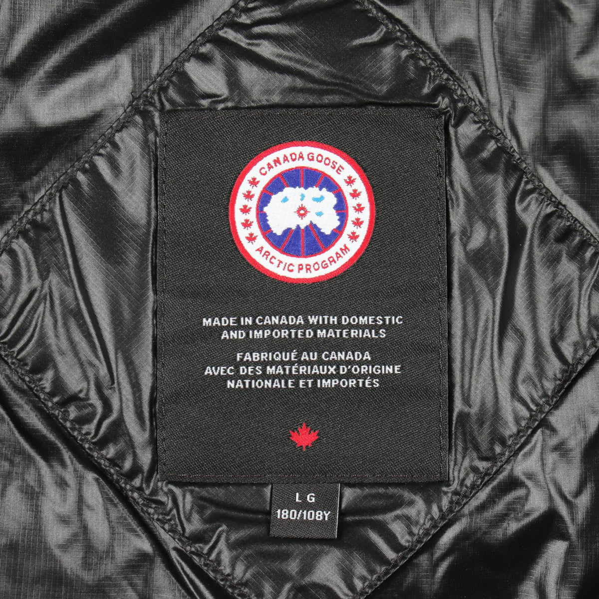 カナダグース Crofton Puffer ナイロンダウンジャケット