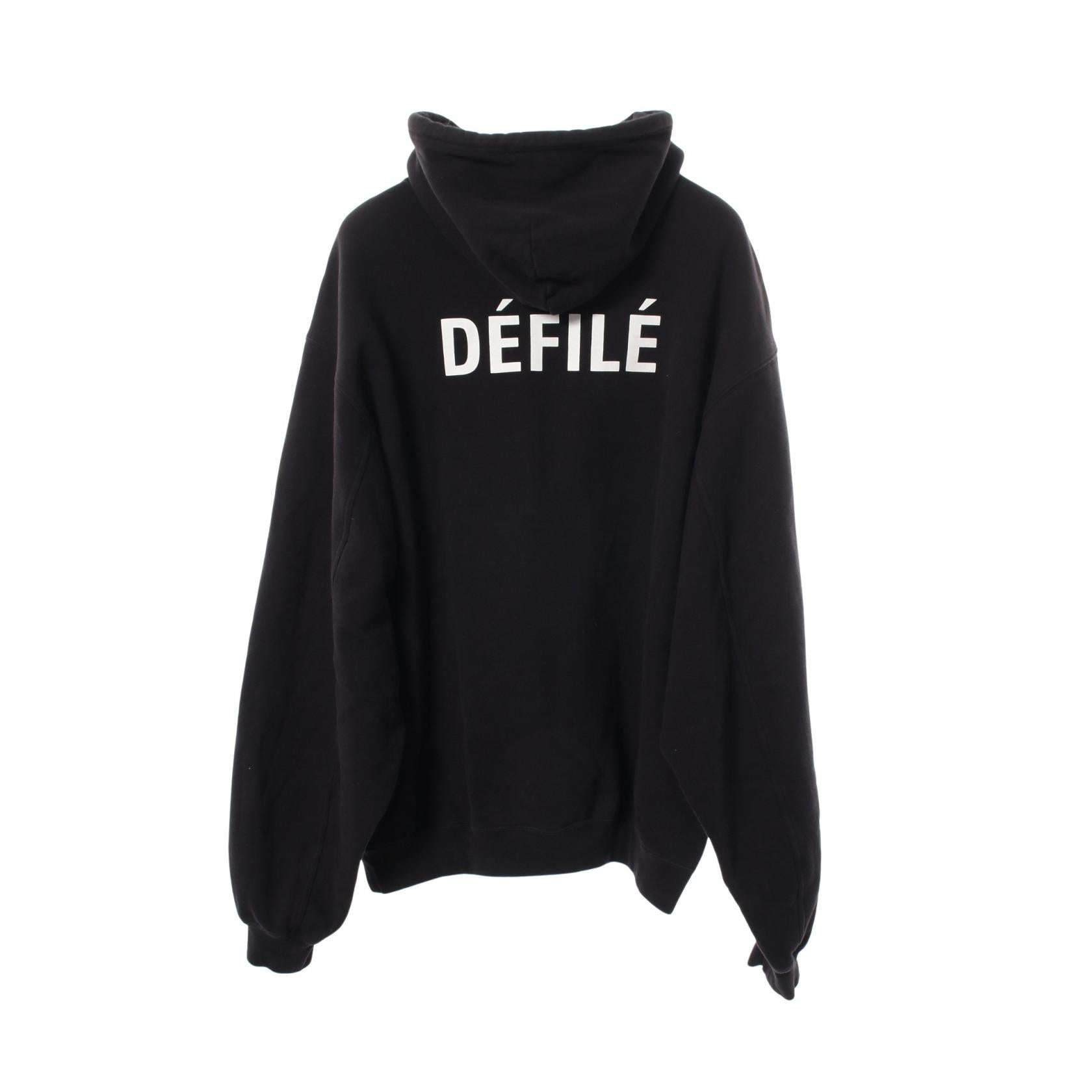 バレンシアガ DEFILE コットンパーカー