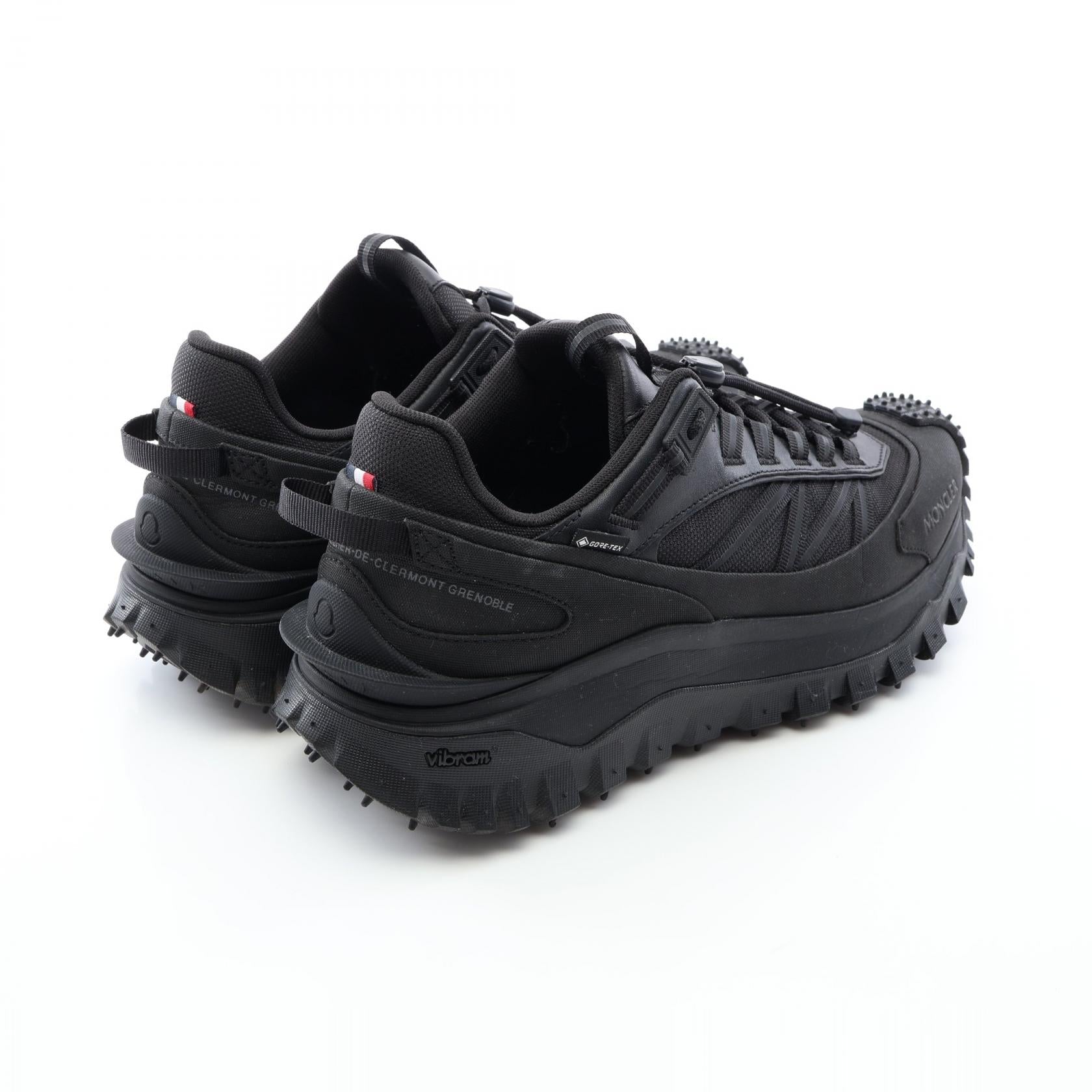 モンクレール Trailgrip GTX レザーファブリックスニーカー