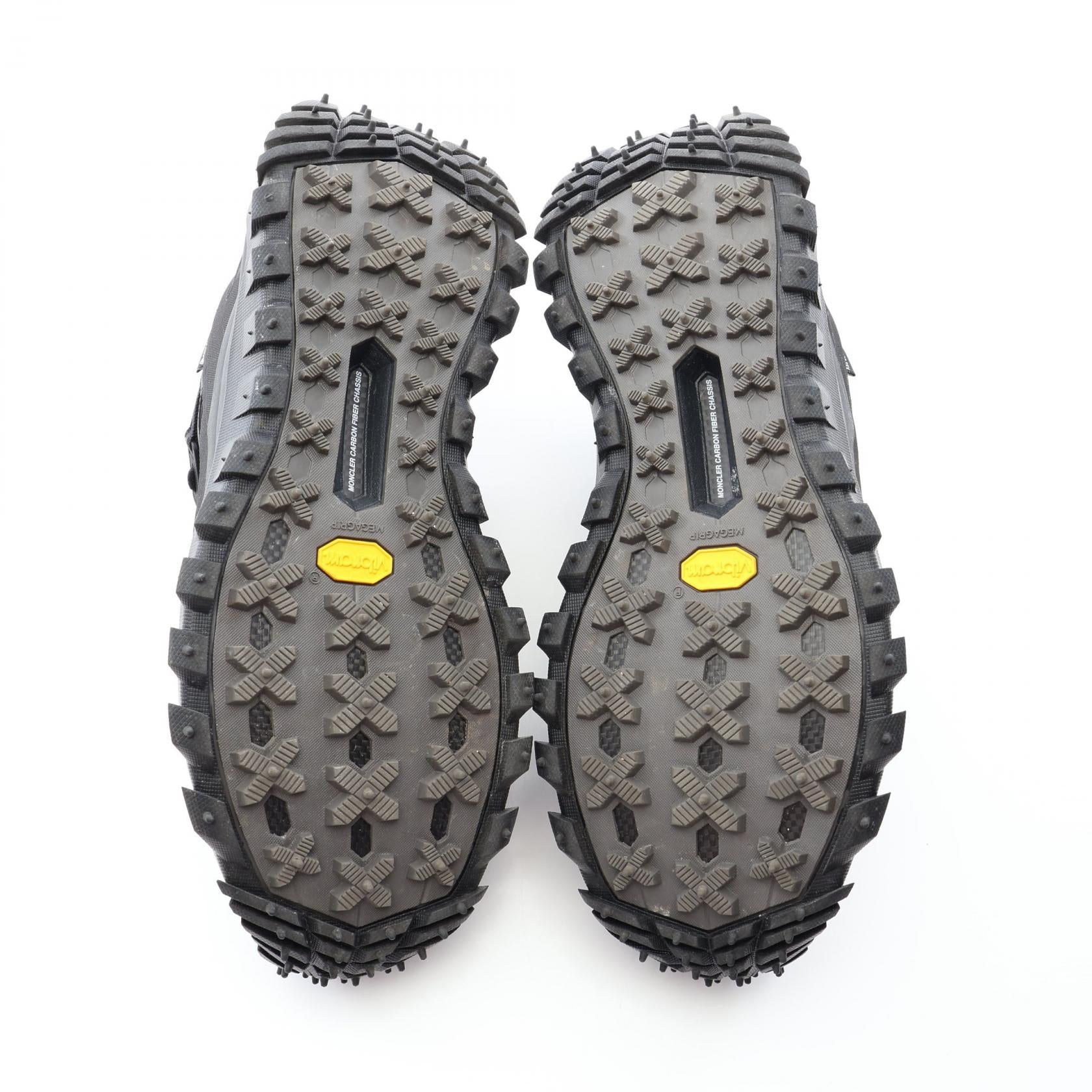 モンクレール Trailgrip GTX レザーファブリックスニーカー
