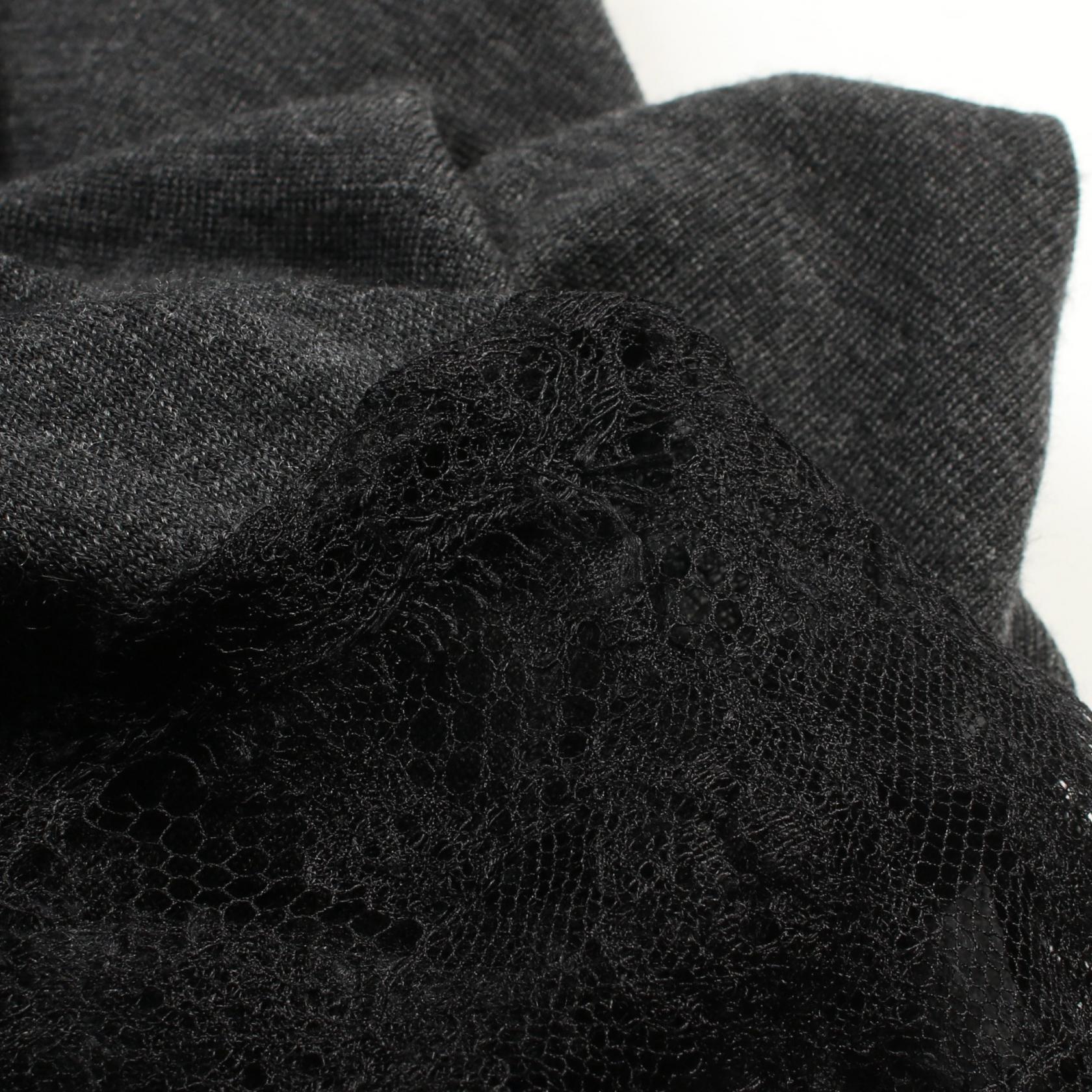 ヴァレンティノ ウール シルク カシミア カーディガン