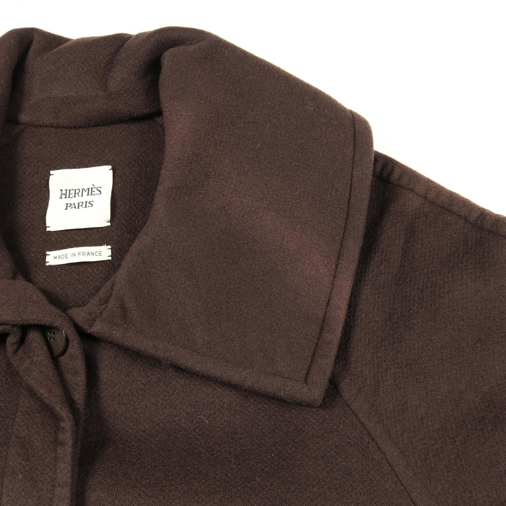 エルメス カシミヤコート