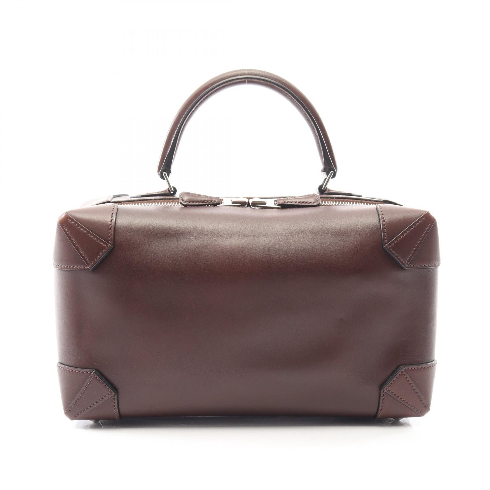 エルメス マキシボックス29 レザー ハンドバッグ