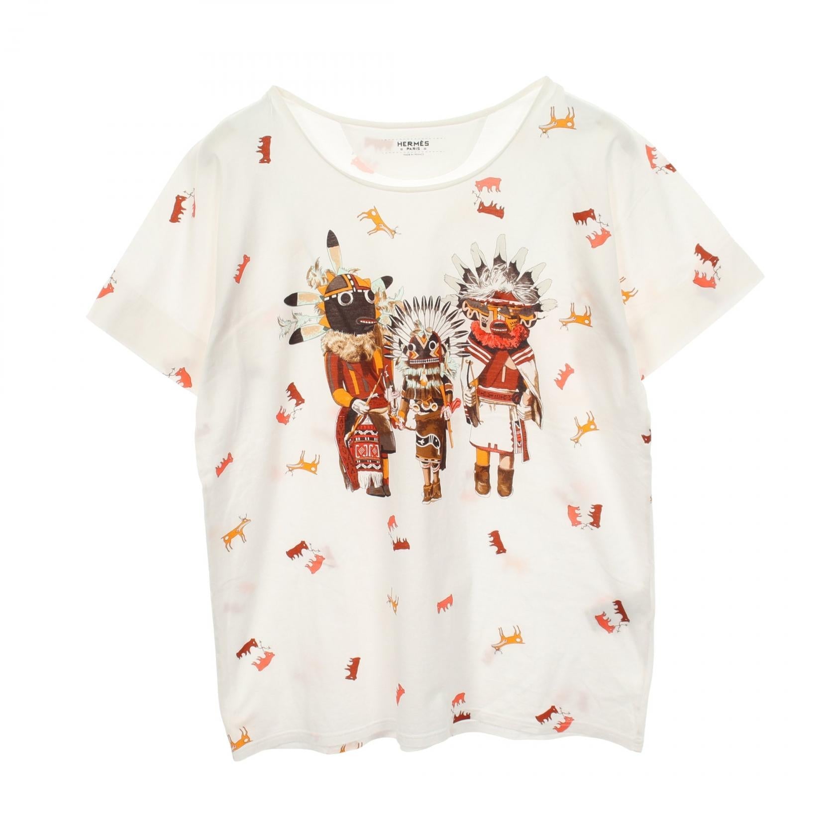 エルメス カチナ コットン半袖Tシャツ