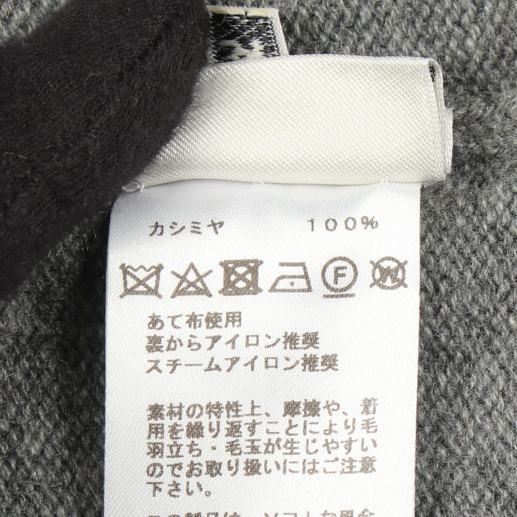 エルメス Hリフト カシミヤニットトップス