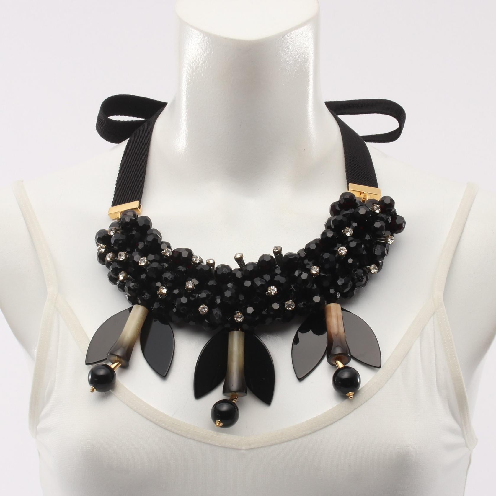 マルニ ビジュー チョーカー ネックレス