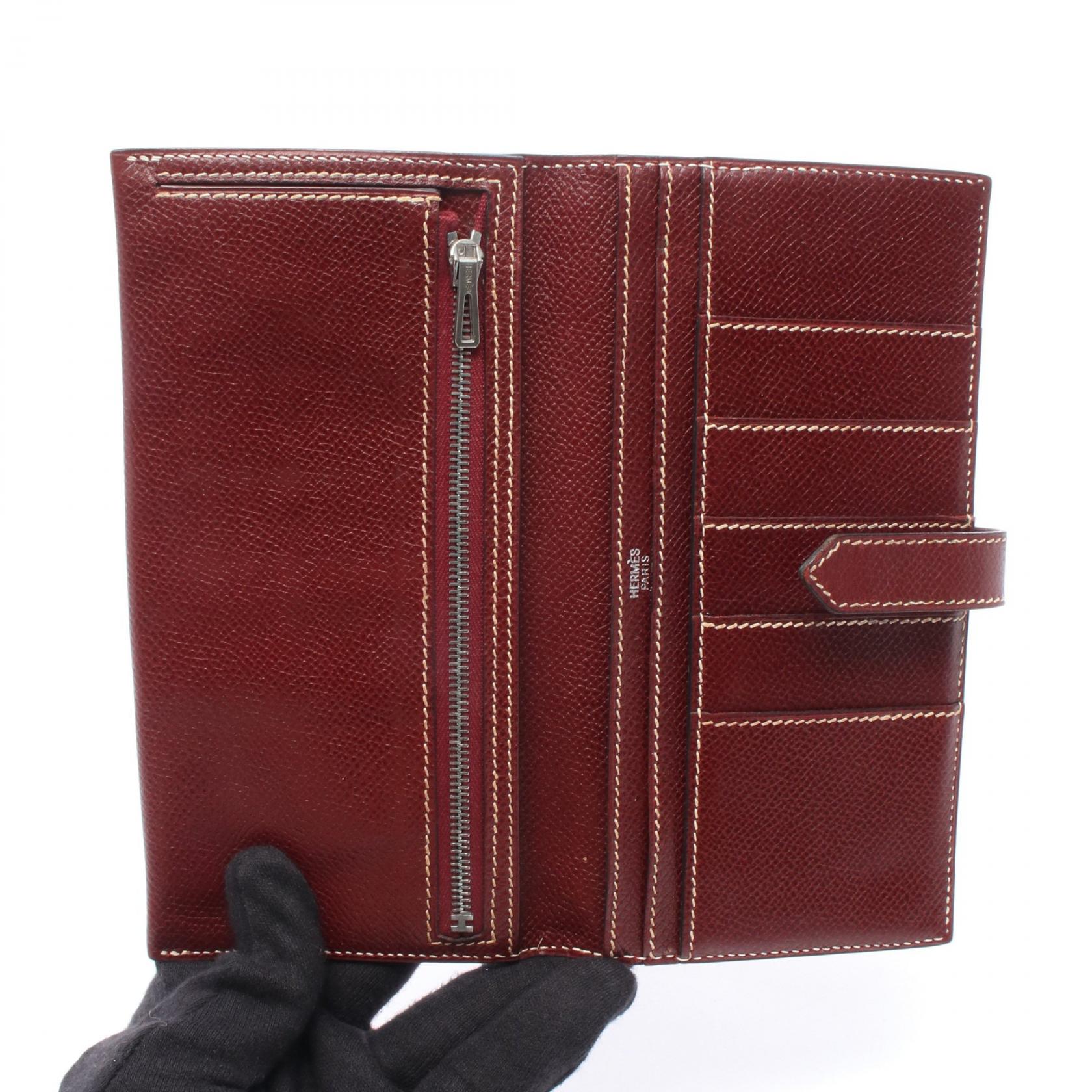 エルメス ベアンクラシック レザー 長財布