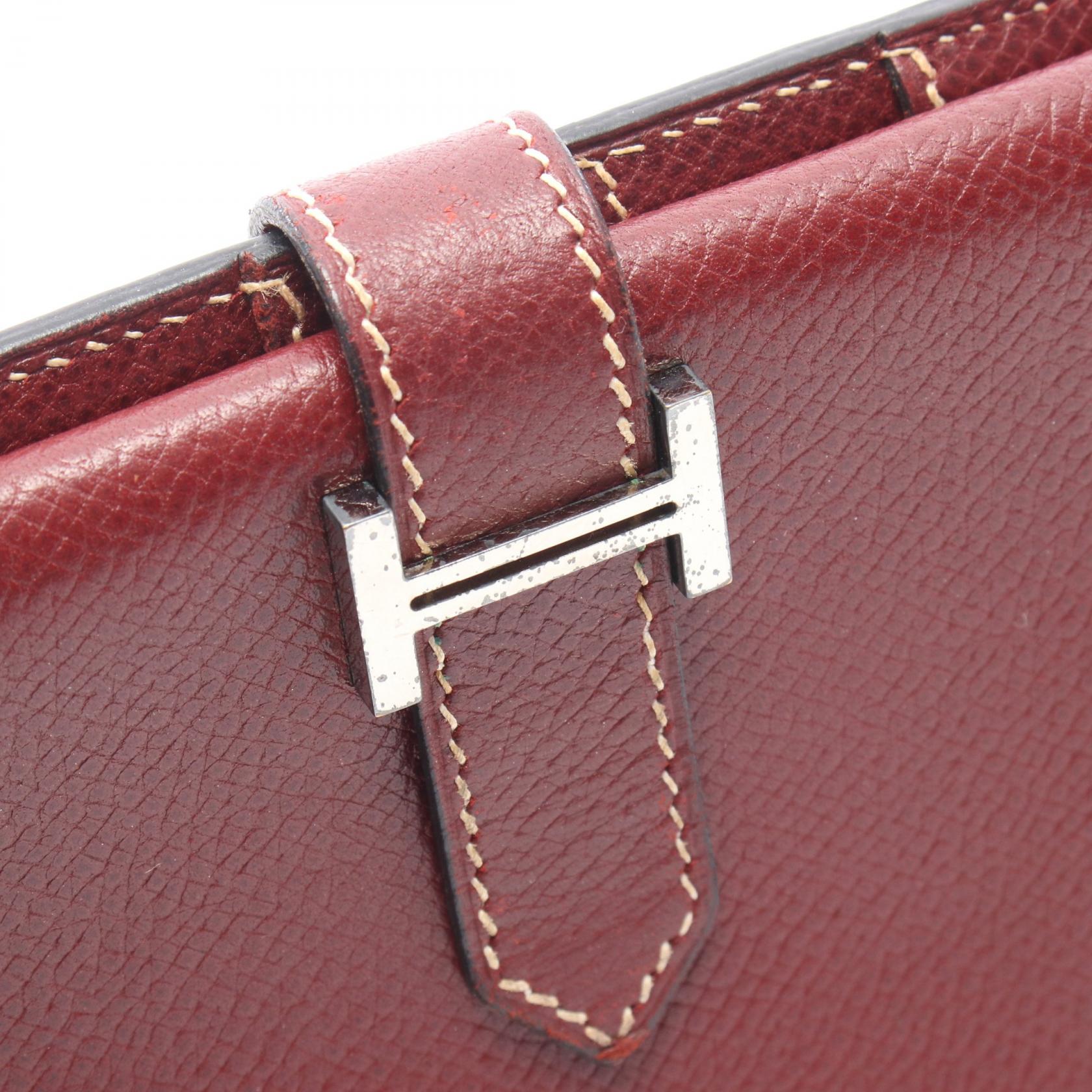 エルメス ベアンクラシック レザー 長財布