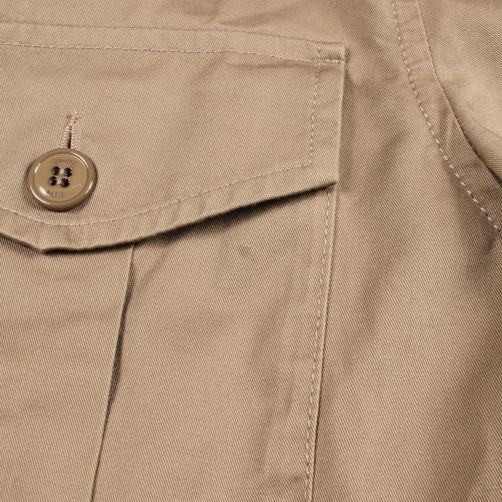 セリーヌ SAHARIENNE JACKET コットンジャケット