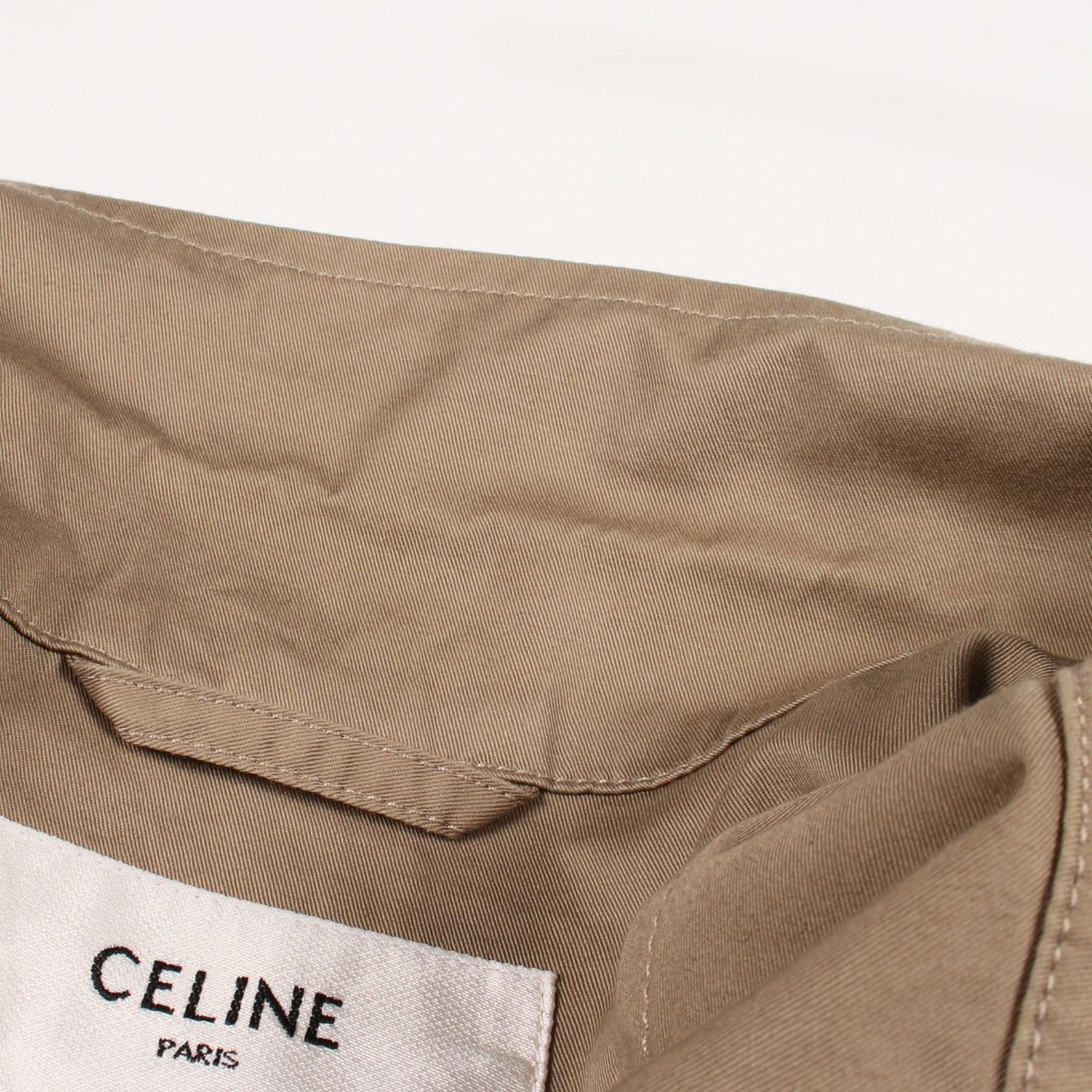 セリーヌ SAHARIENNE JACKET コットンジャケット