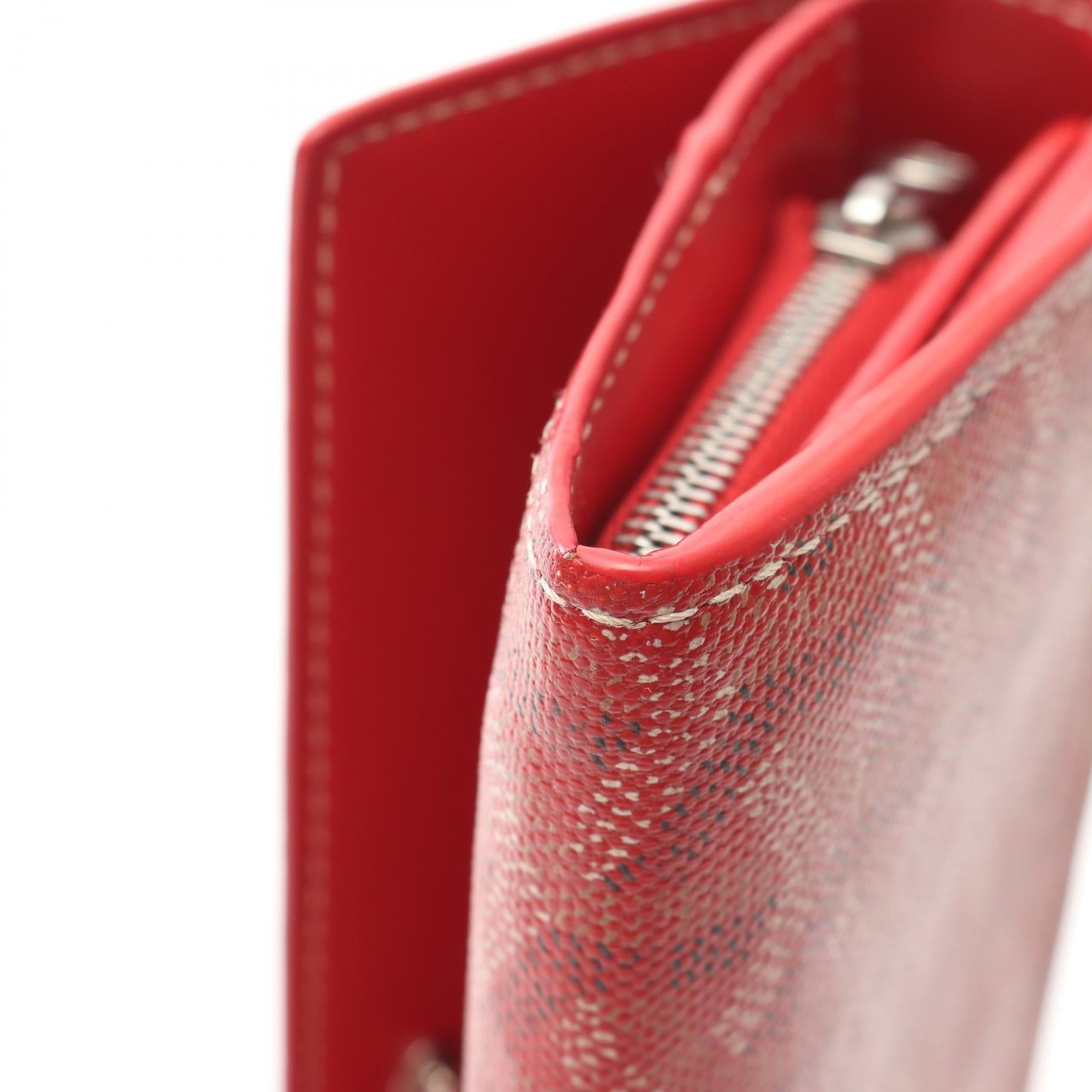 ゴヤール ヴァレンヌ PVC コーティング キャンバス 長財布