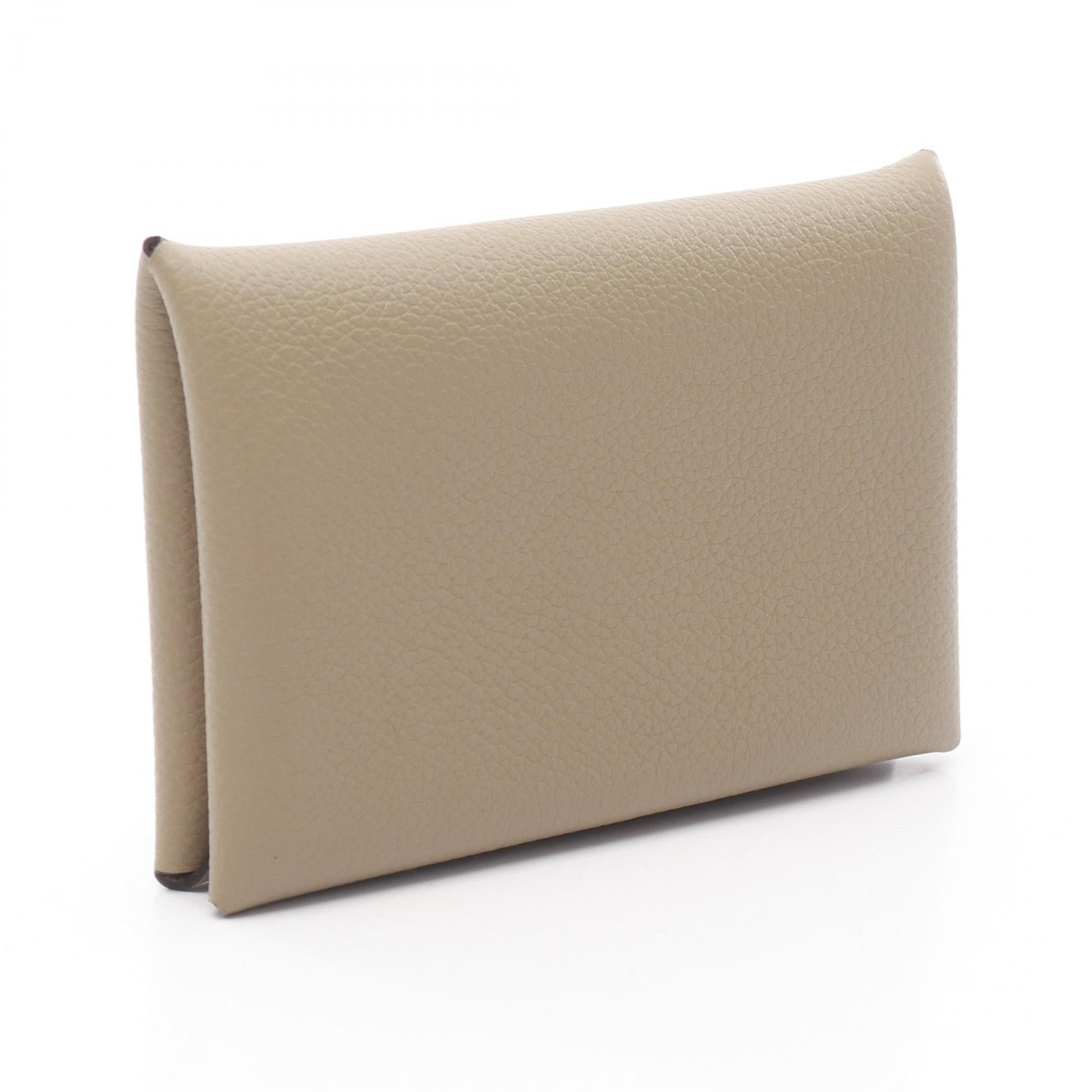 エルメス カルヴィ エヴァーカラー レザー コインケース