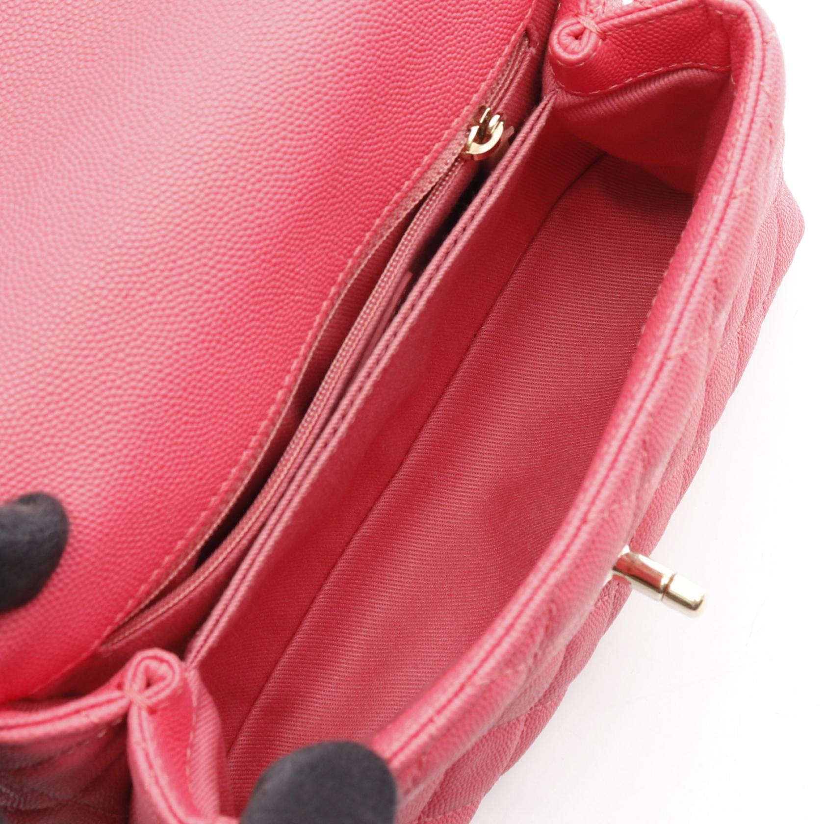 シャネル ココ ハンドル フラップ バッグ