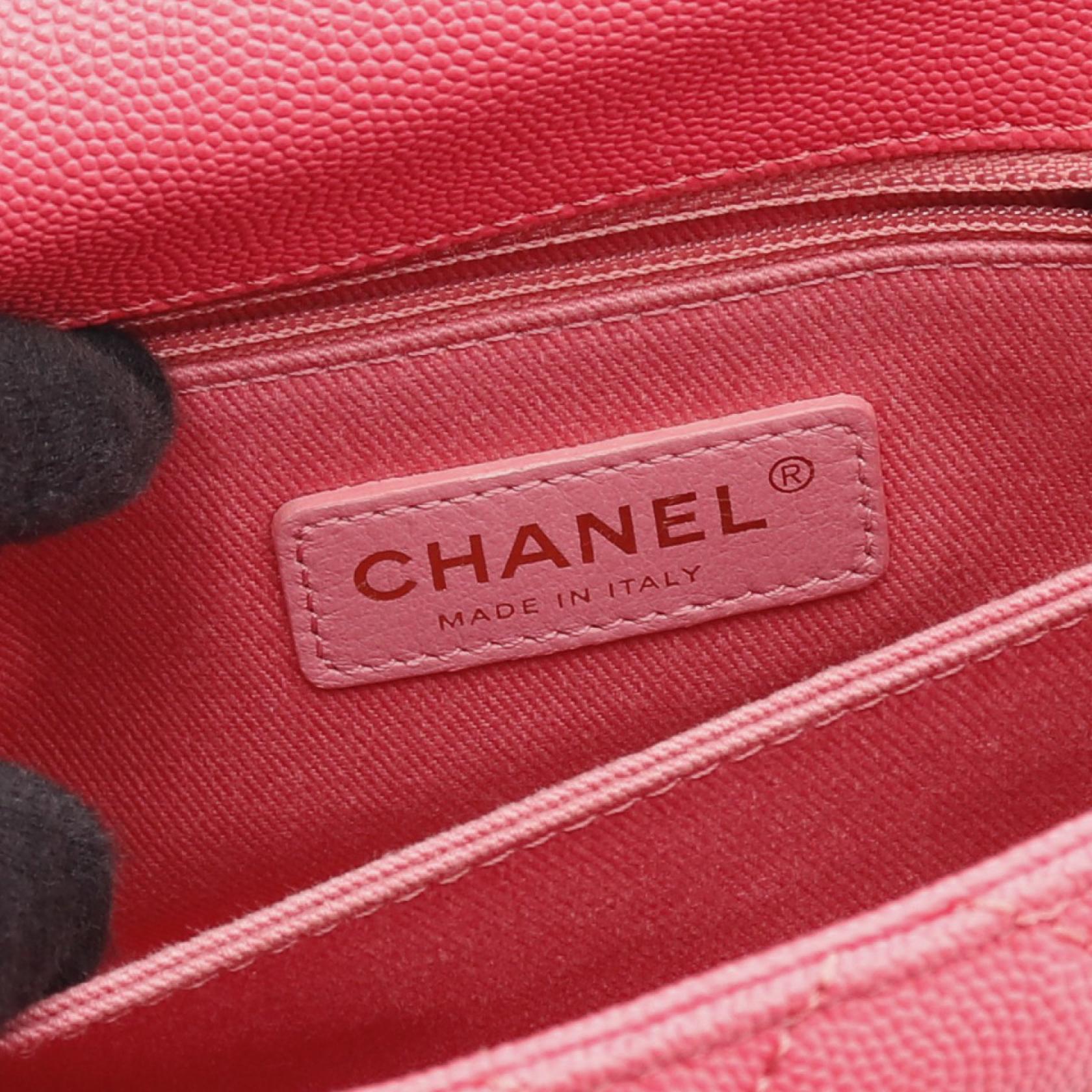 シャネル ココ ハンドル フラップ バッグ