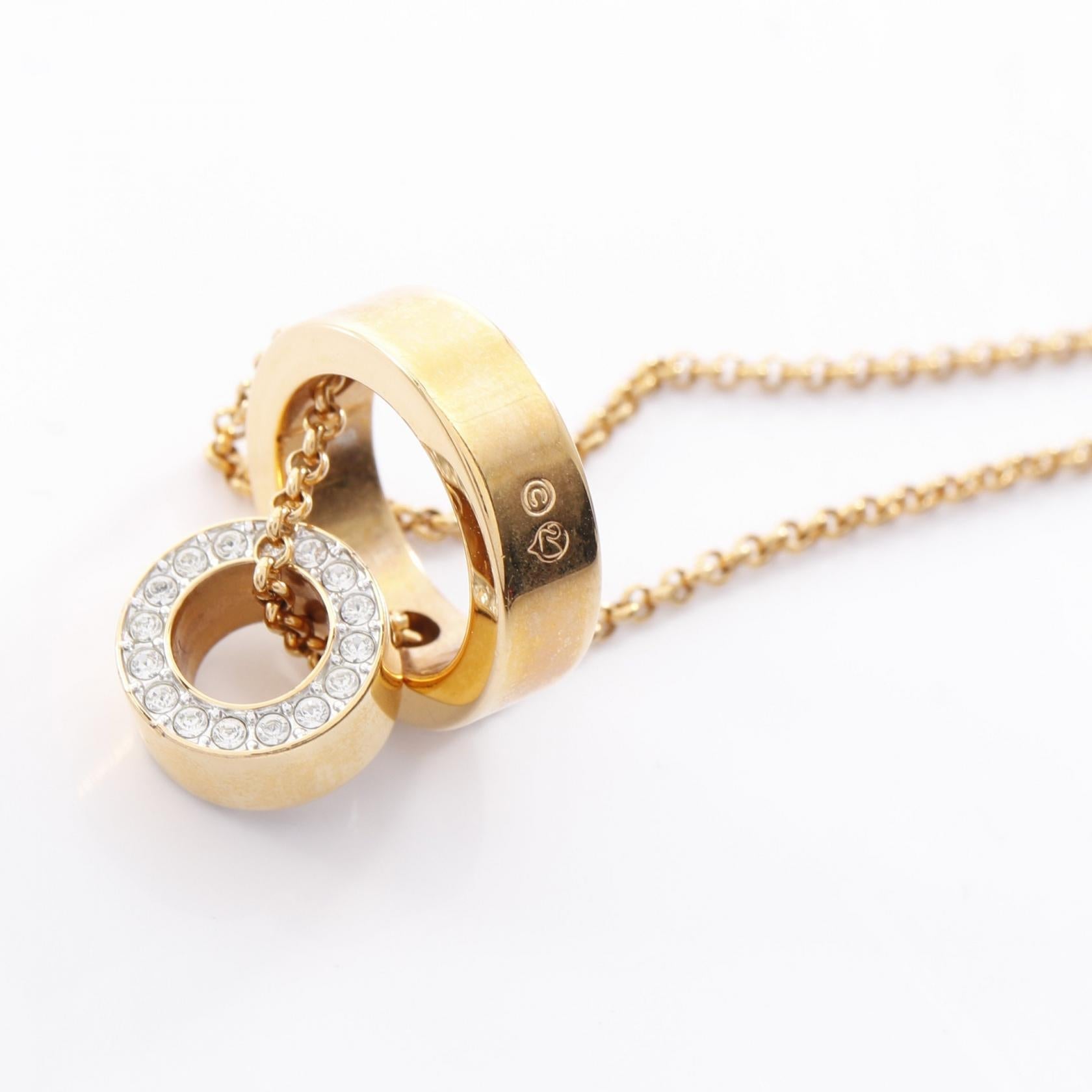 スワロフスキー ホロウ ネックレス