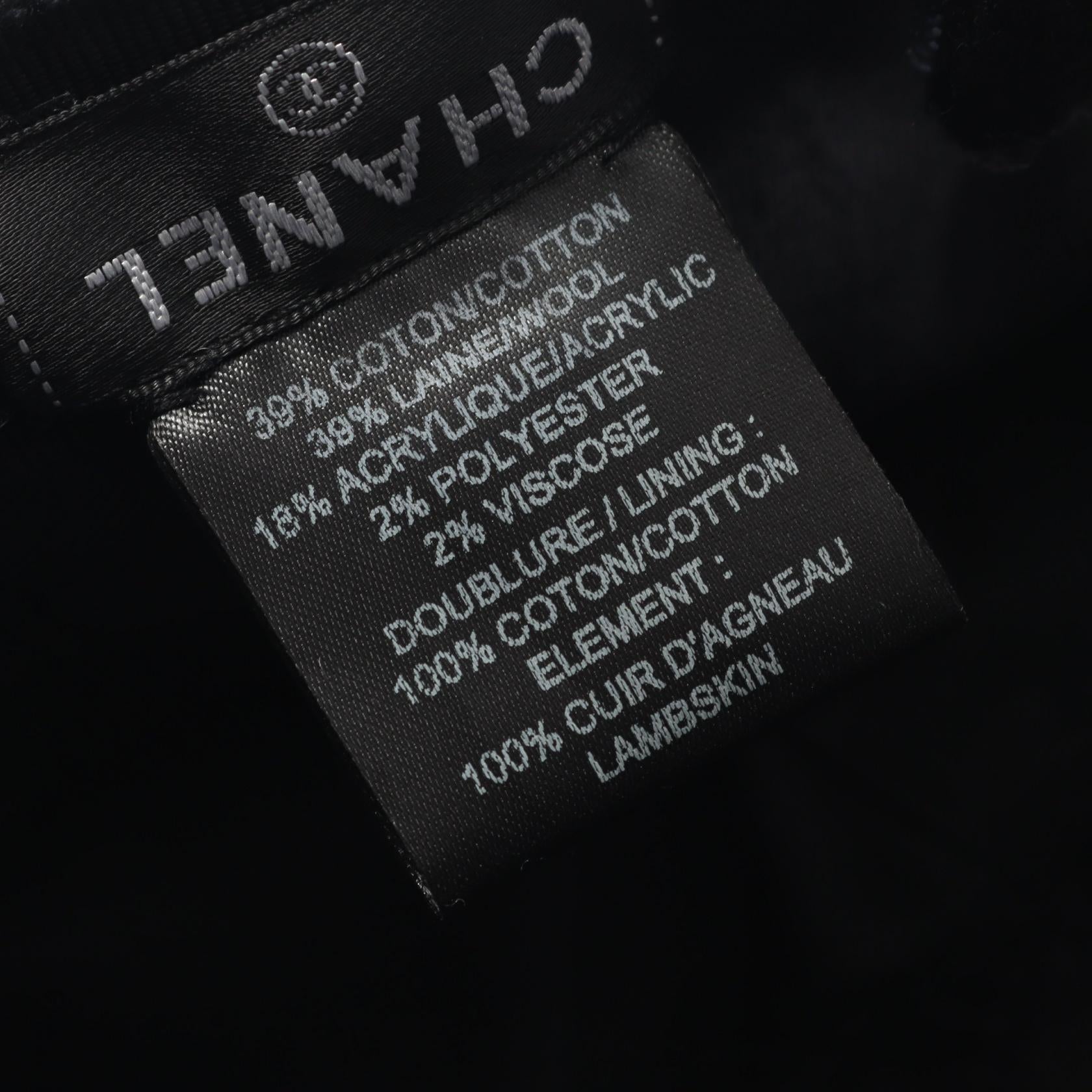 シャネル ココマーク ファブリックキャップ