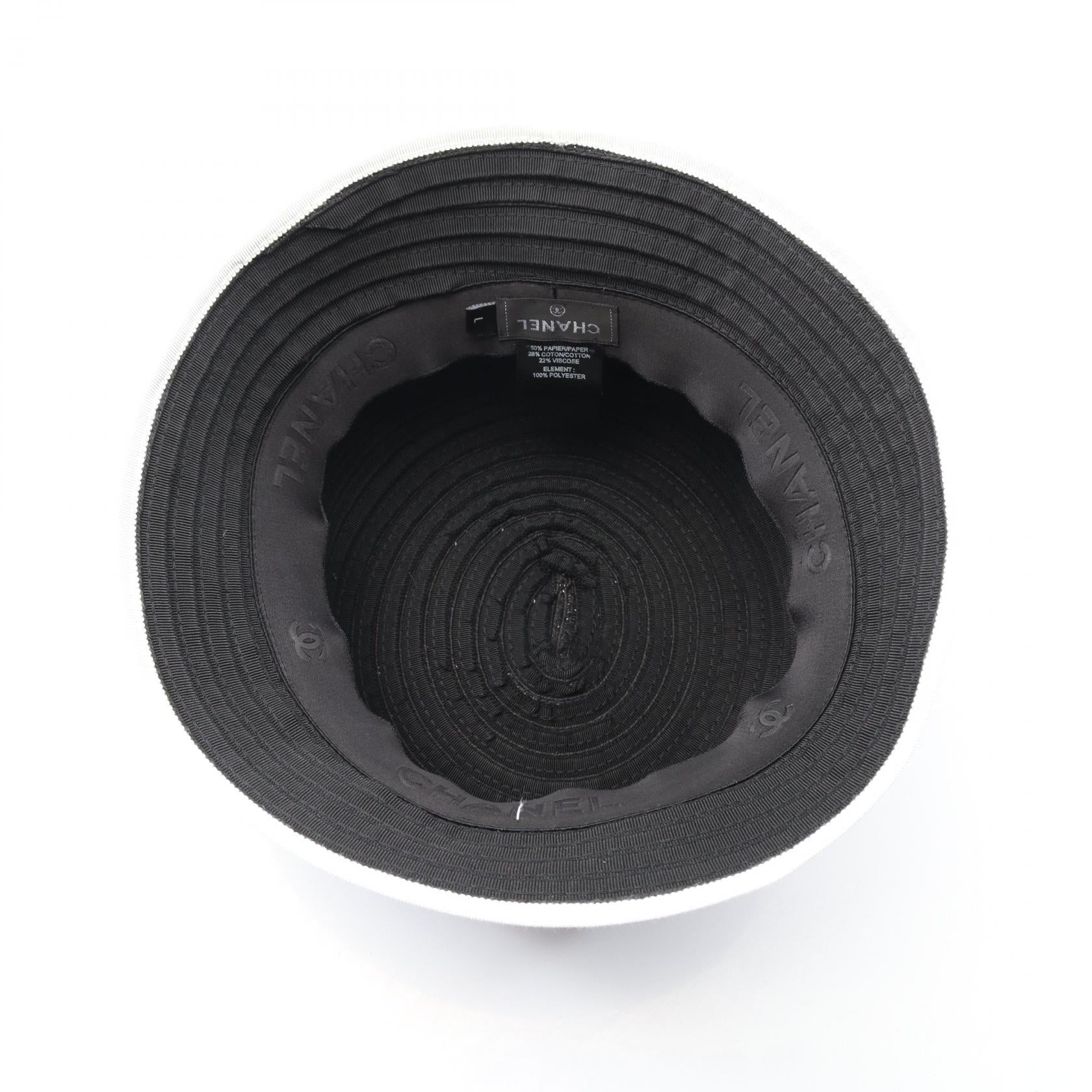 シャネル ココマーク ファブリックハット