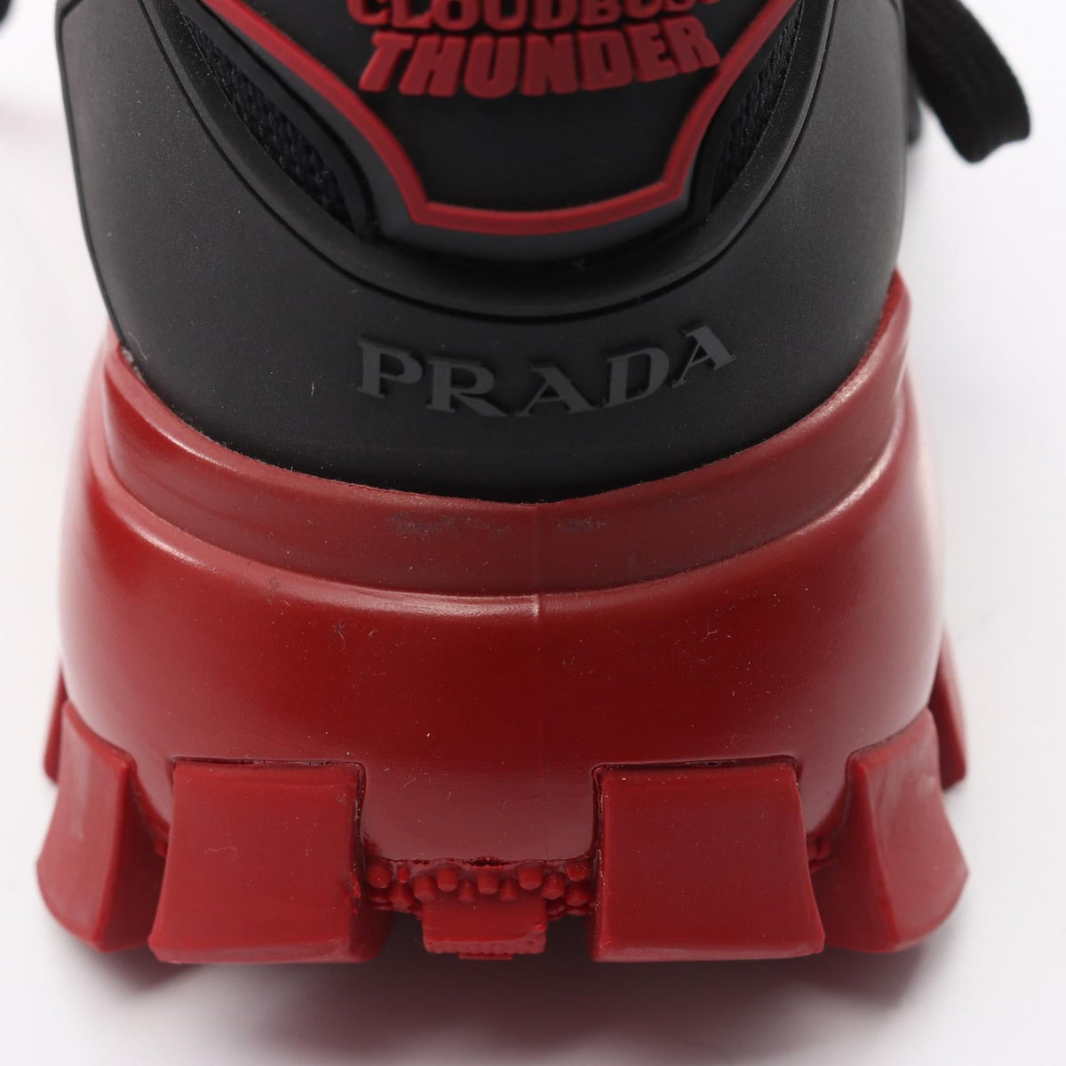 プラダ CLOUDBUST THUNDER ラバー ファブリック スニーカー