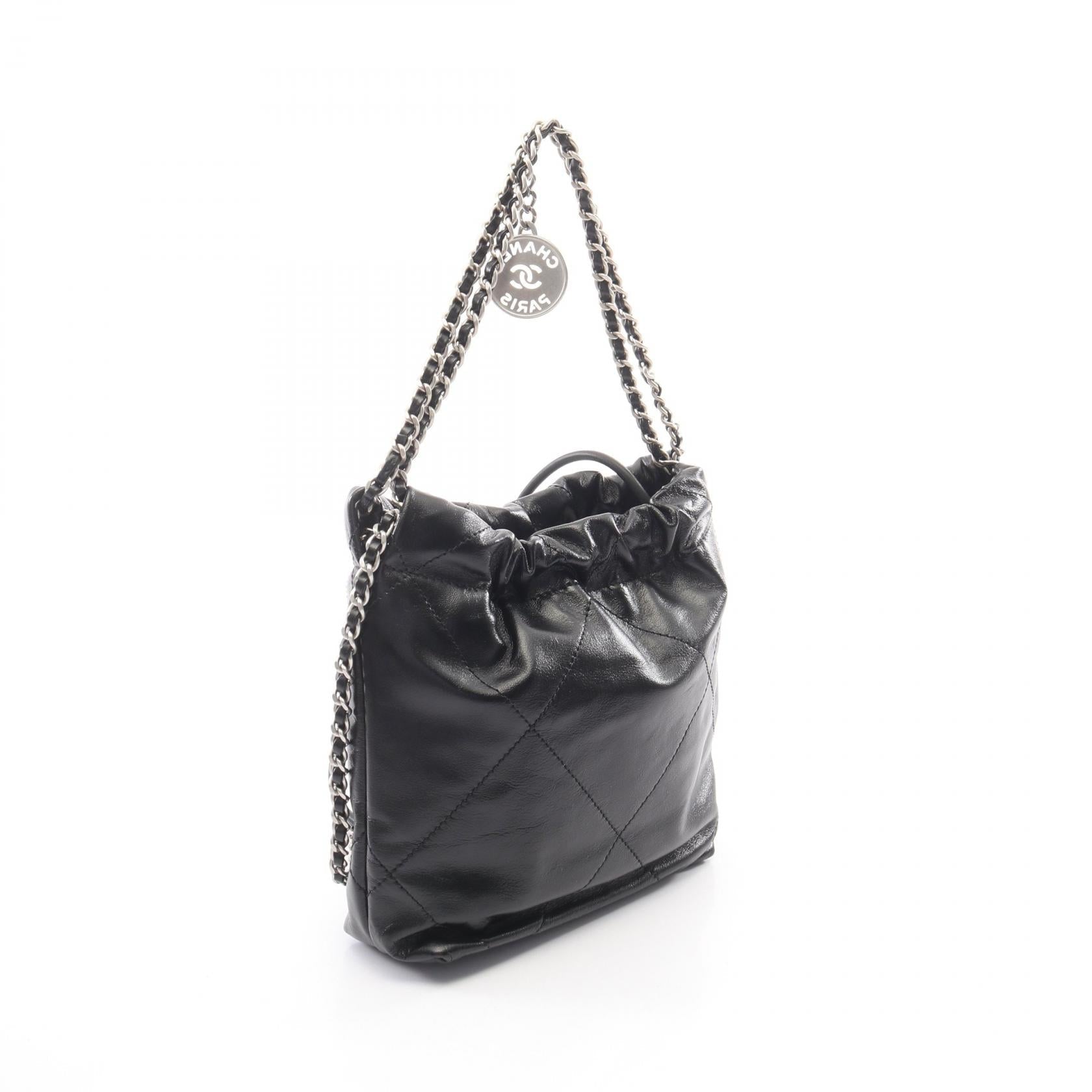 シャネル CHANEL 22 レザー2WAYショルダーバッグ