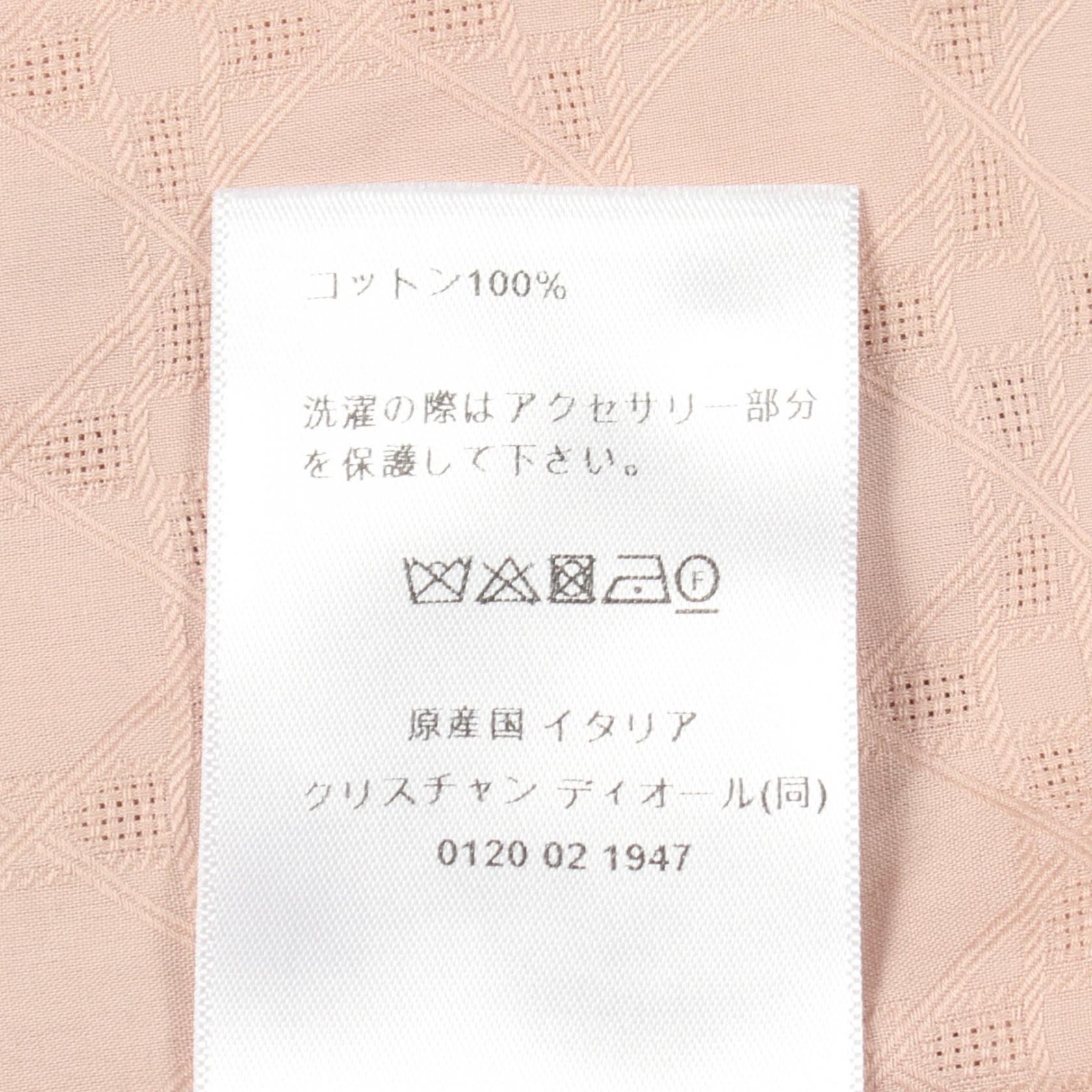ディオール マクロカナージュ コットン ワンピース