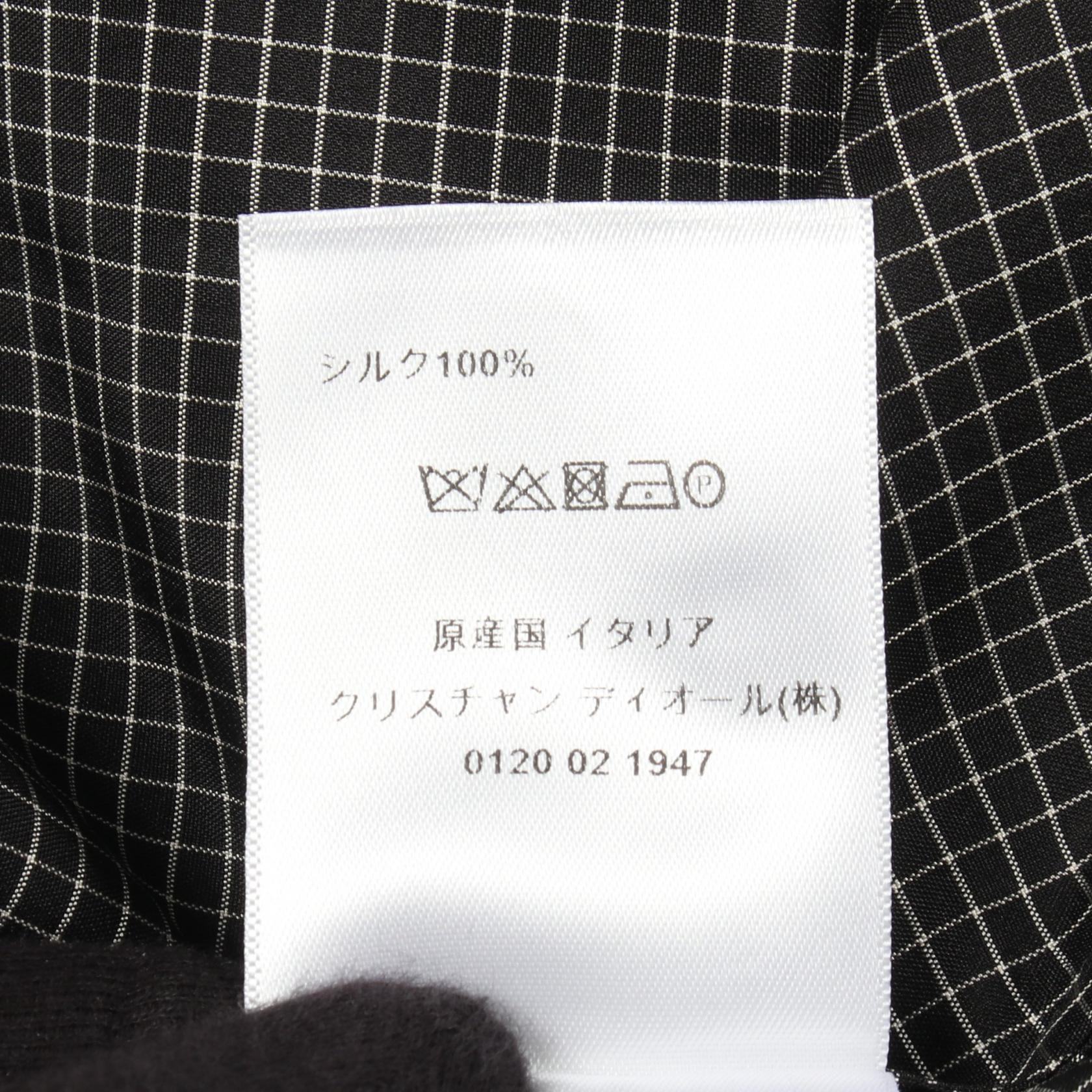 ディオール シルクブラウス