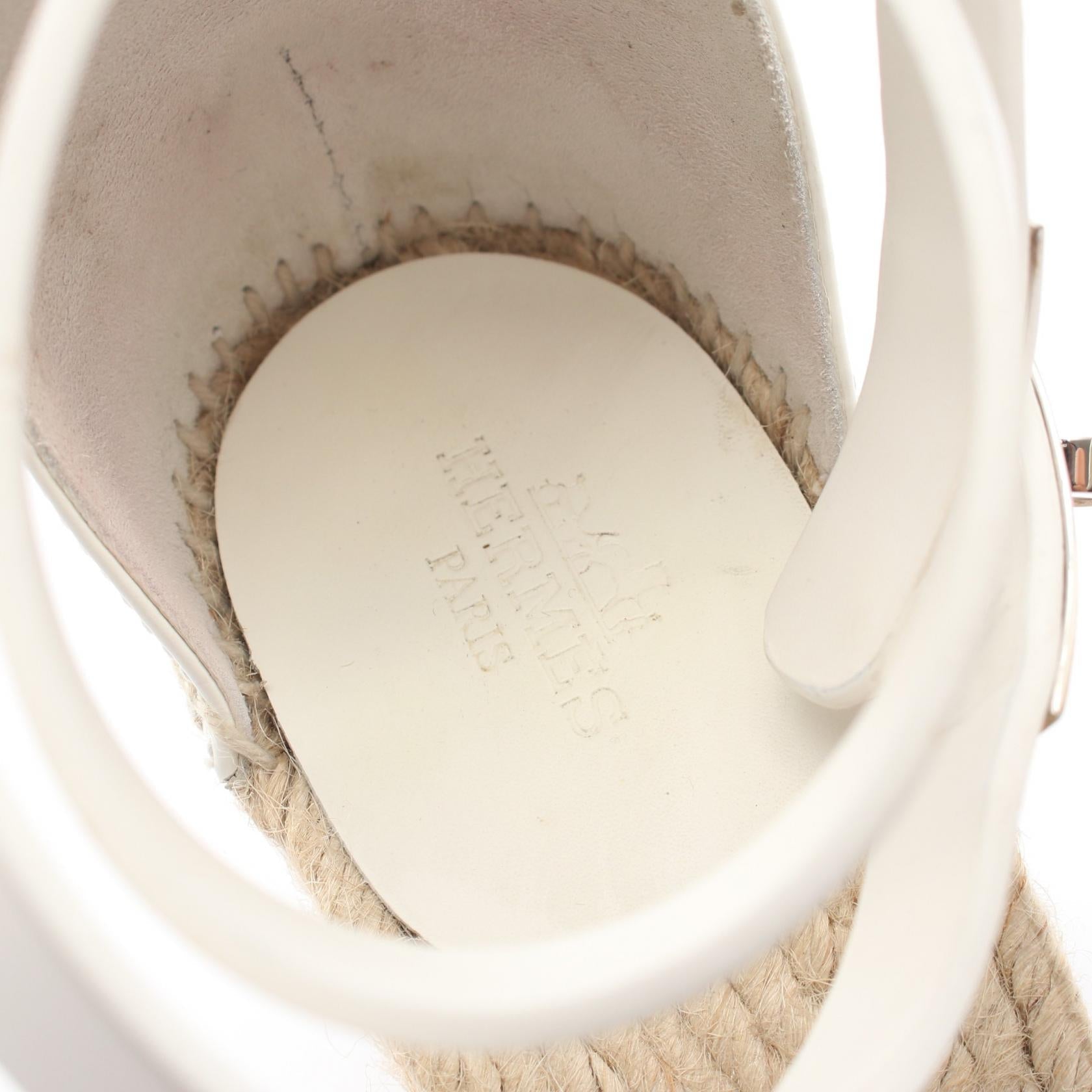 エルメス TIVOLI レザーサンダル