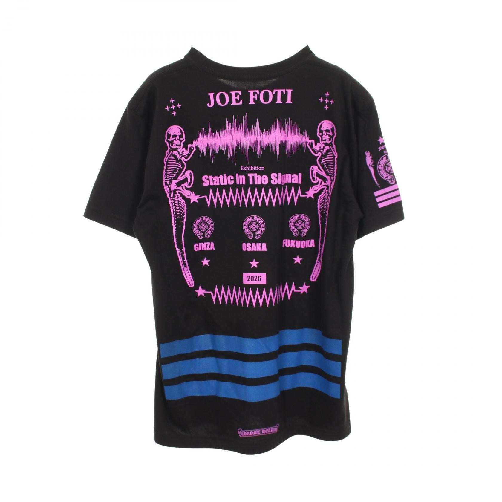 クロムハーツ JOE FOTI Exhibition 2026 コットン 半袖Tシャツ 日本限定